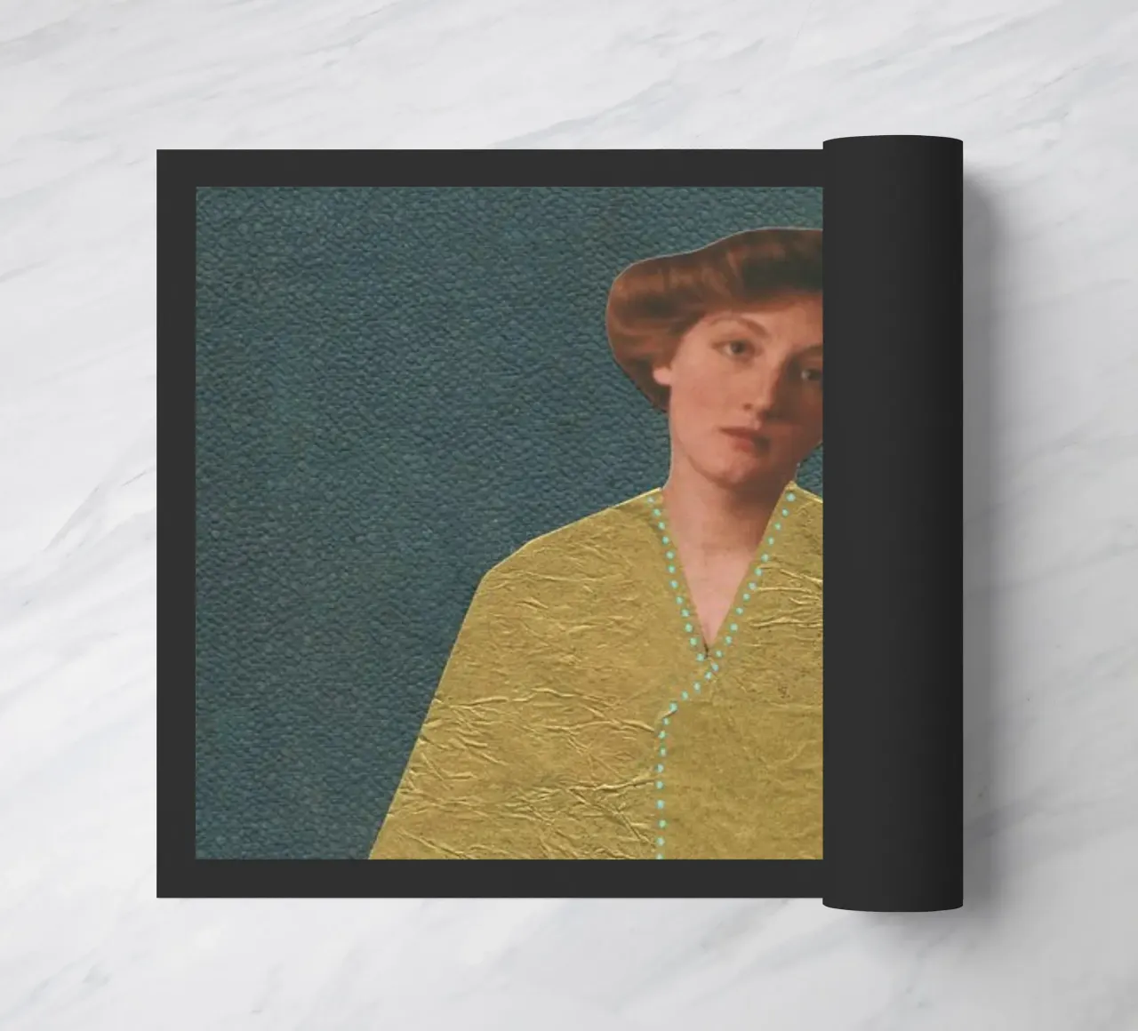 Cappotto d'oro zerbino da Cassia Beck Collage