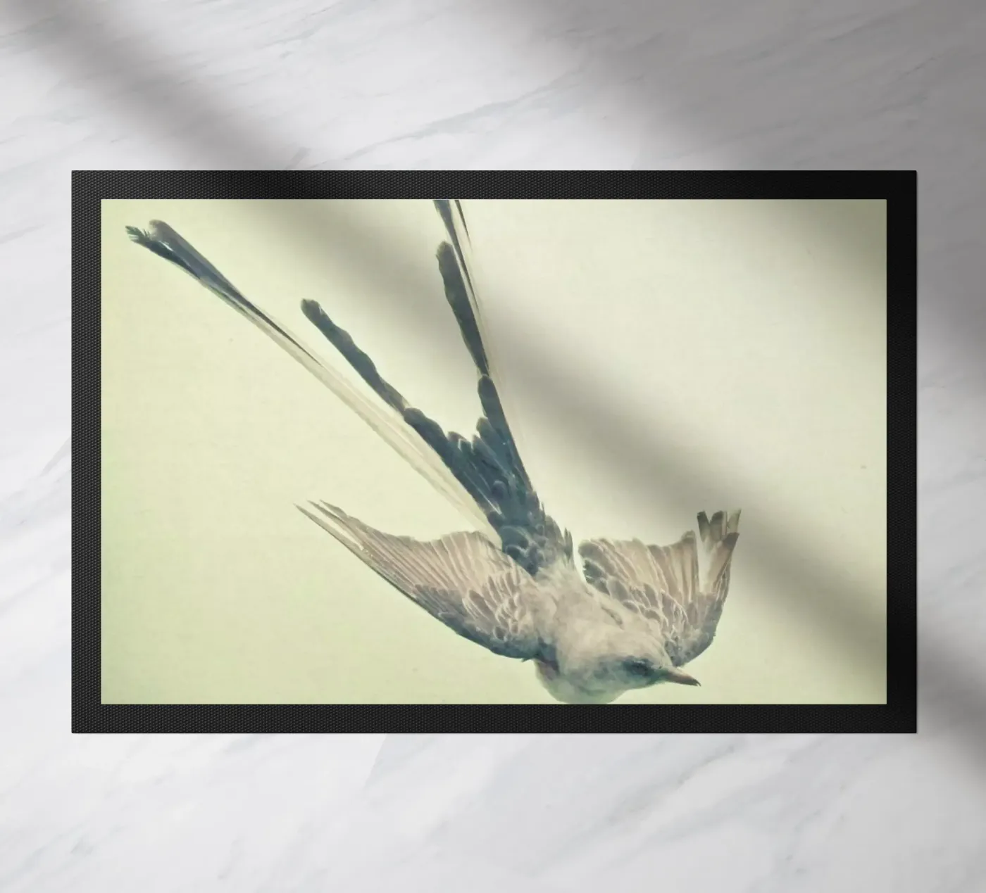 Bird study #1 Fußmatte von Cassia Beck Photography