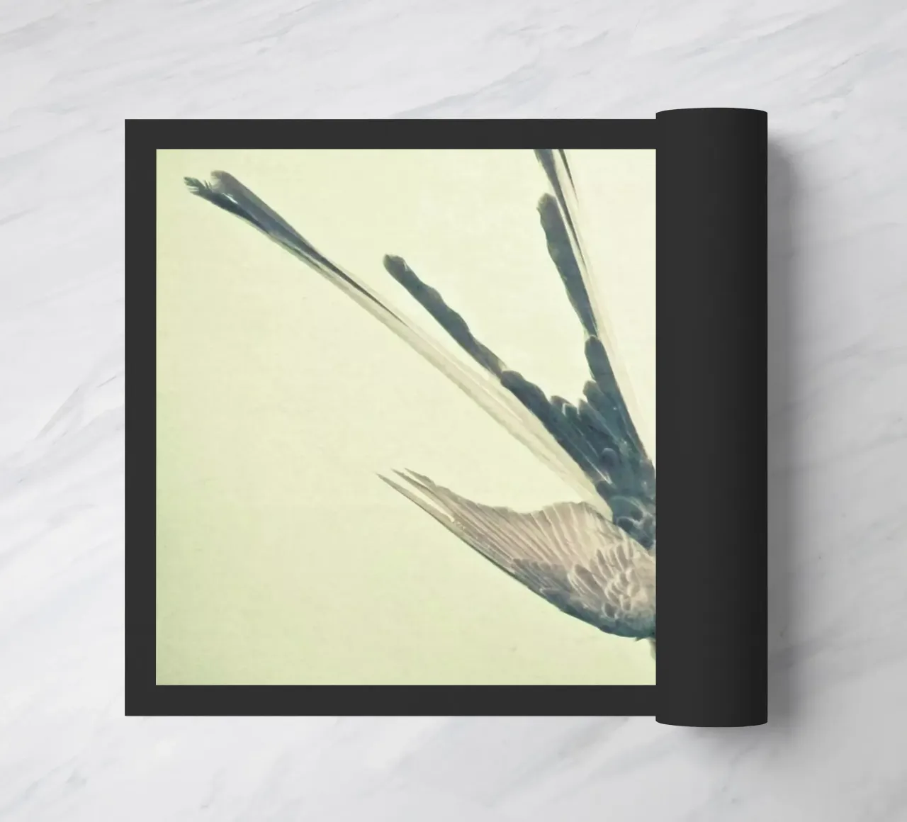 Bird study #1 deurmat van Cassia Beck Photography