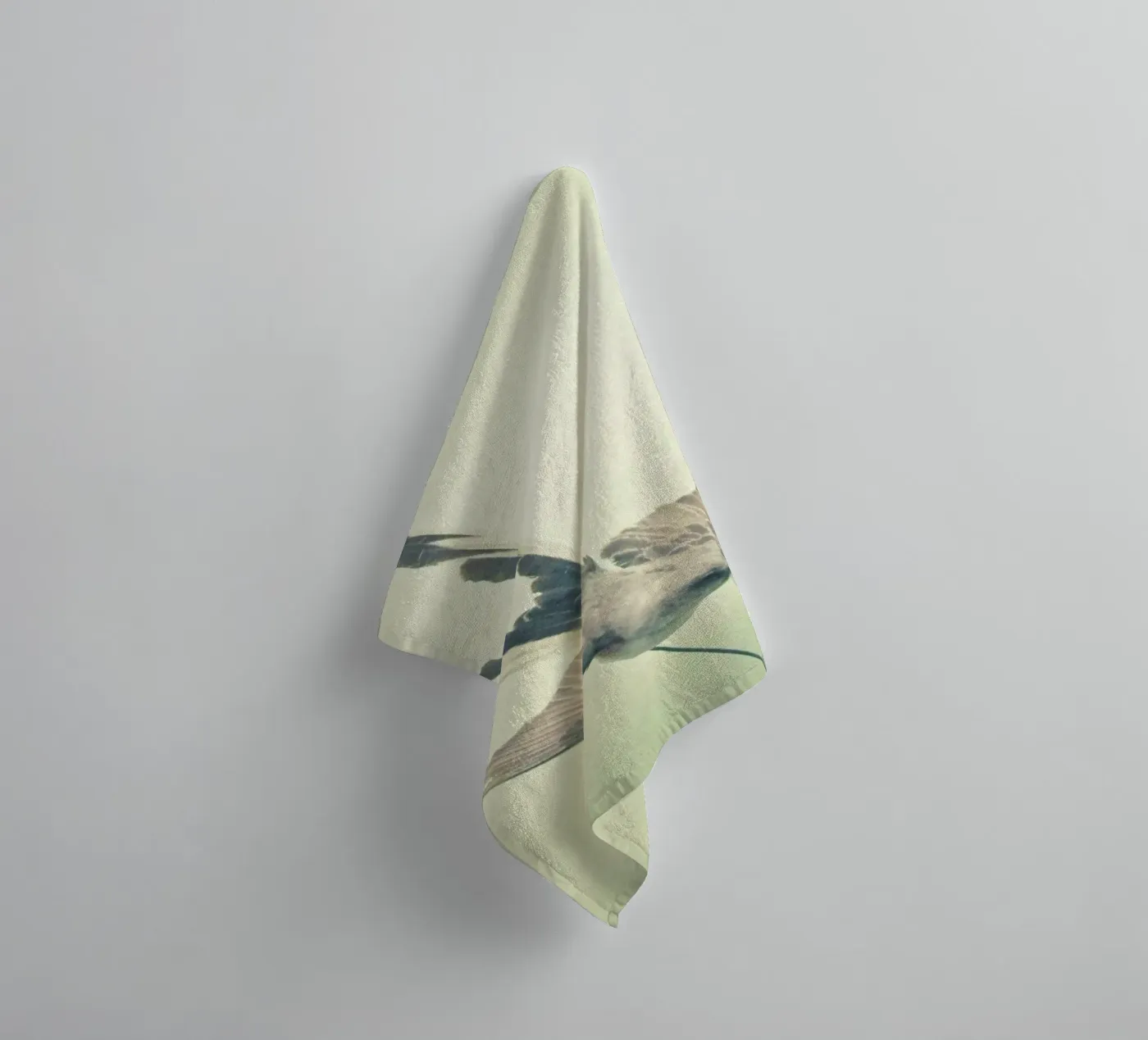 Bird study #1 towel by Cassia Beck Photography