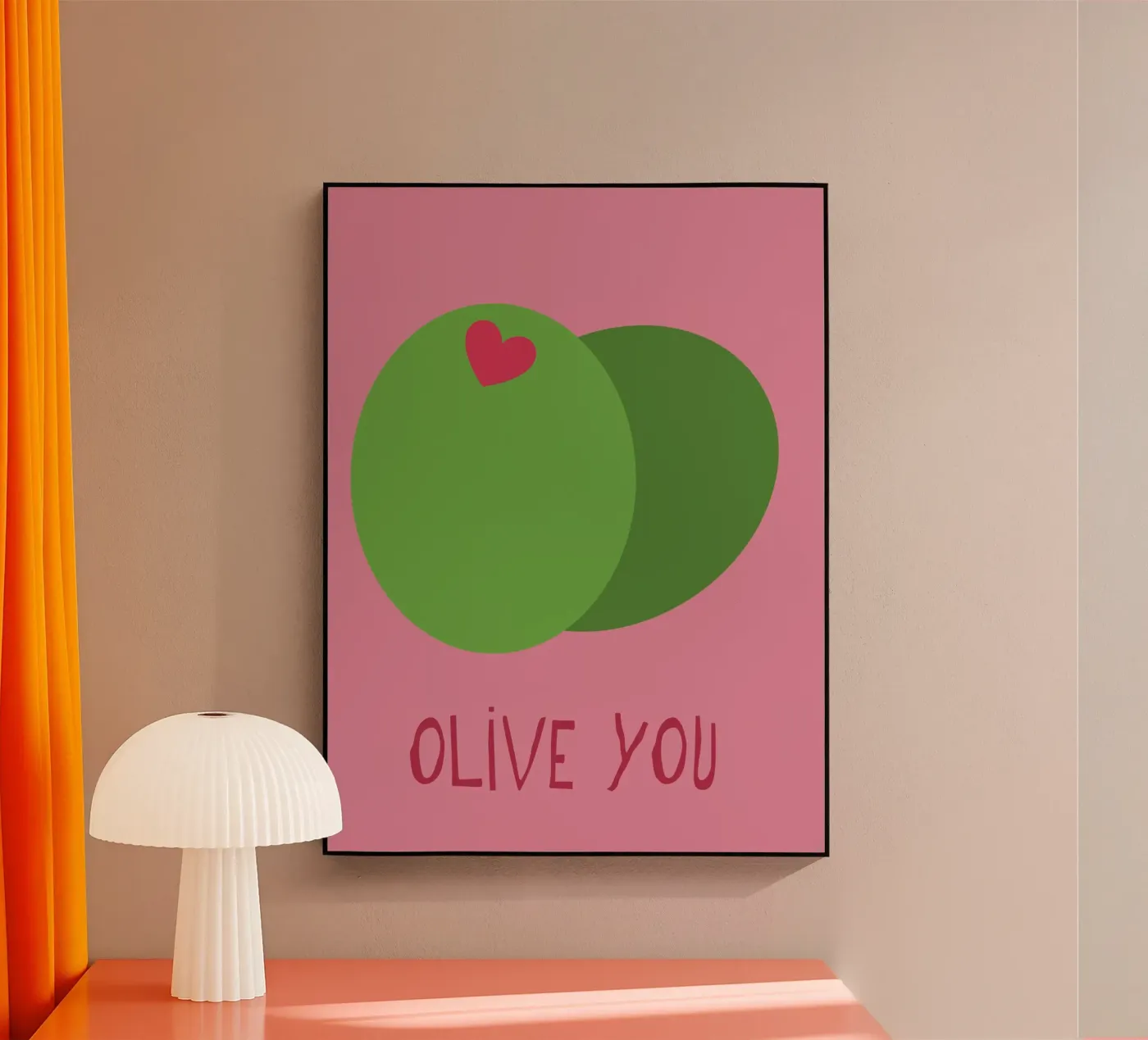 Olive You plexiglass da LisaArtes