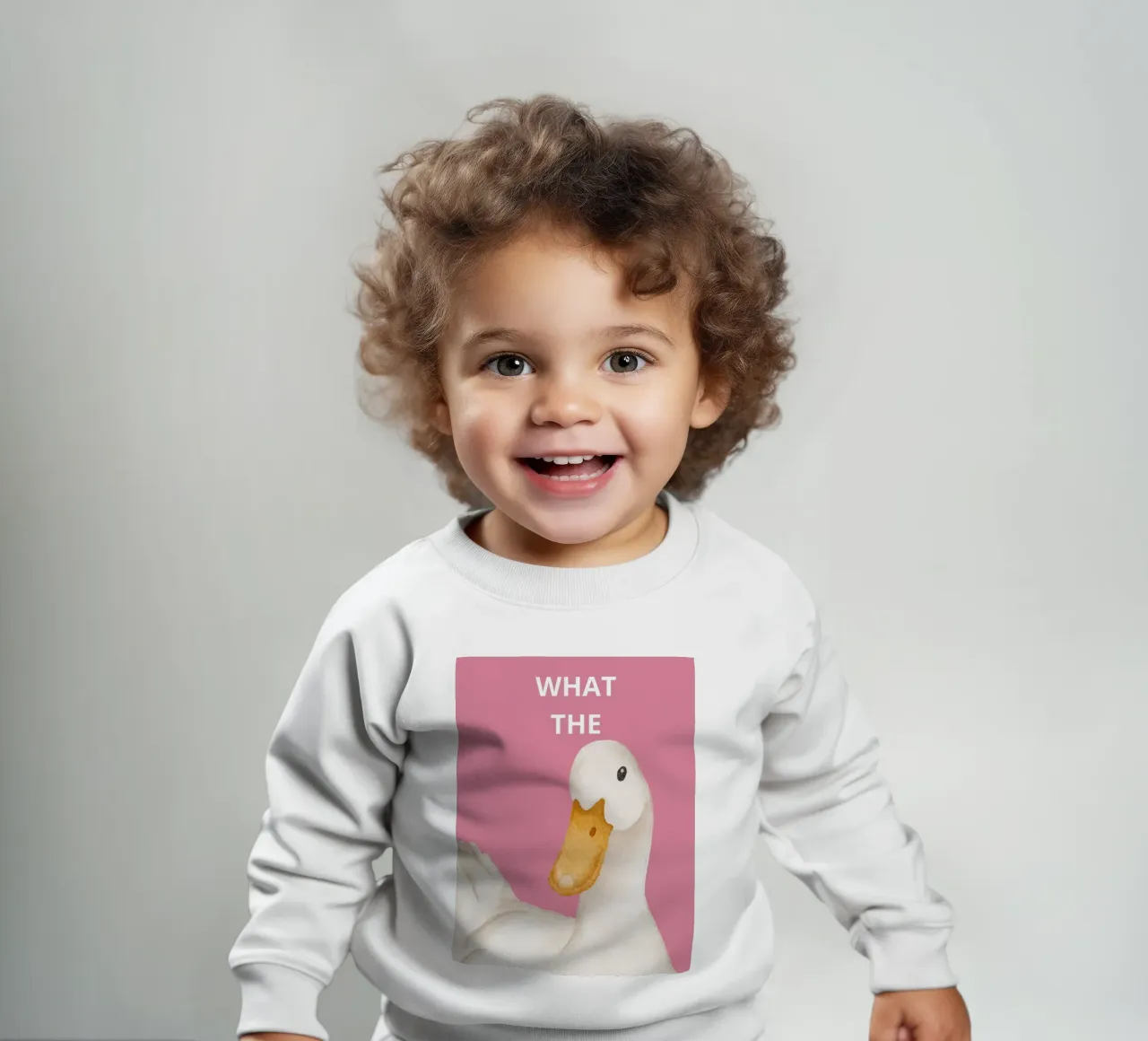 WHAT THE sudadera de bebé de LisaArtes