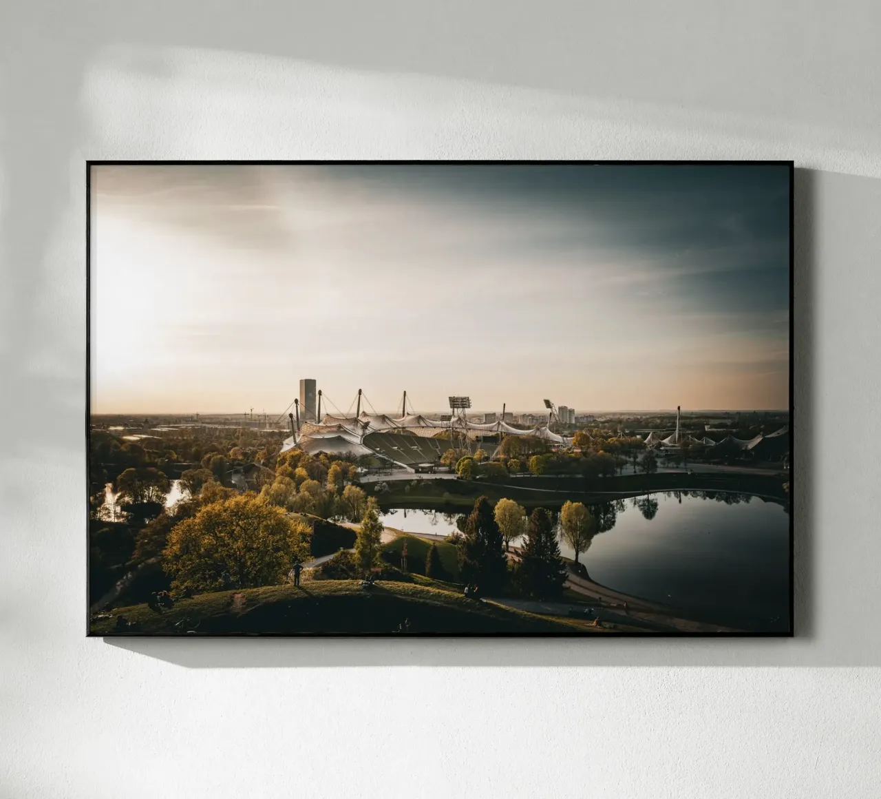 Olympiastadion plexiglass da Flo Klein