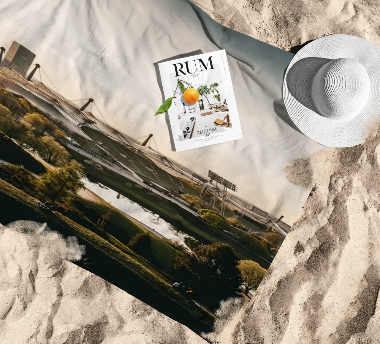 Olympiastadion telo mare da Flo Klein