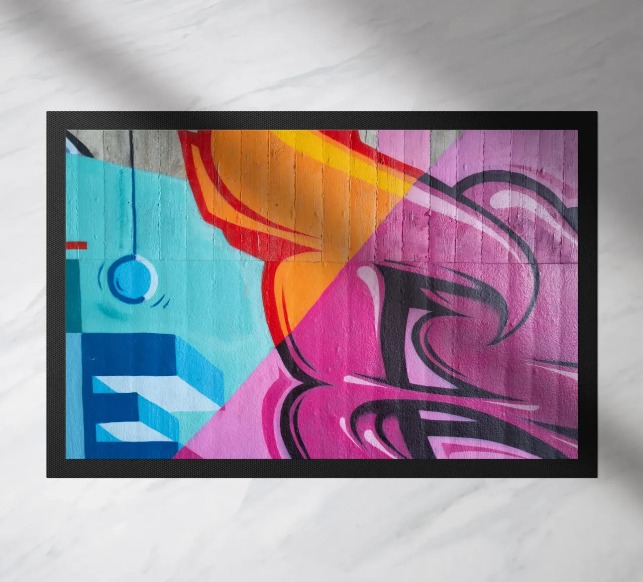 Graffiti zerbino da Flo Klein