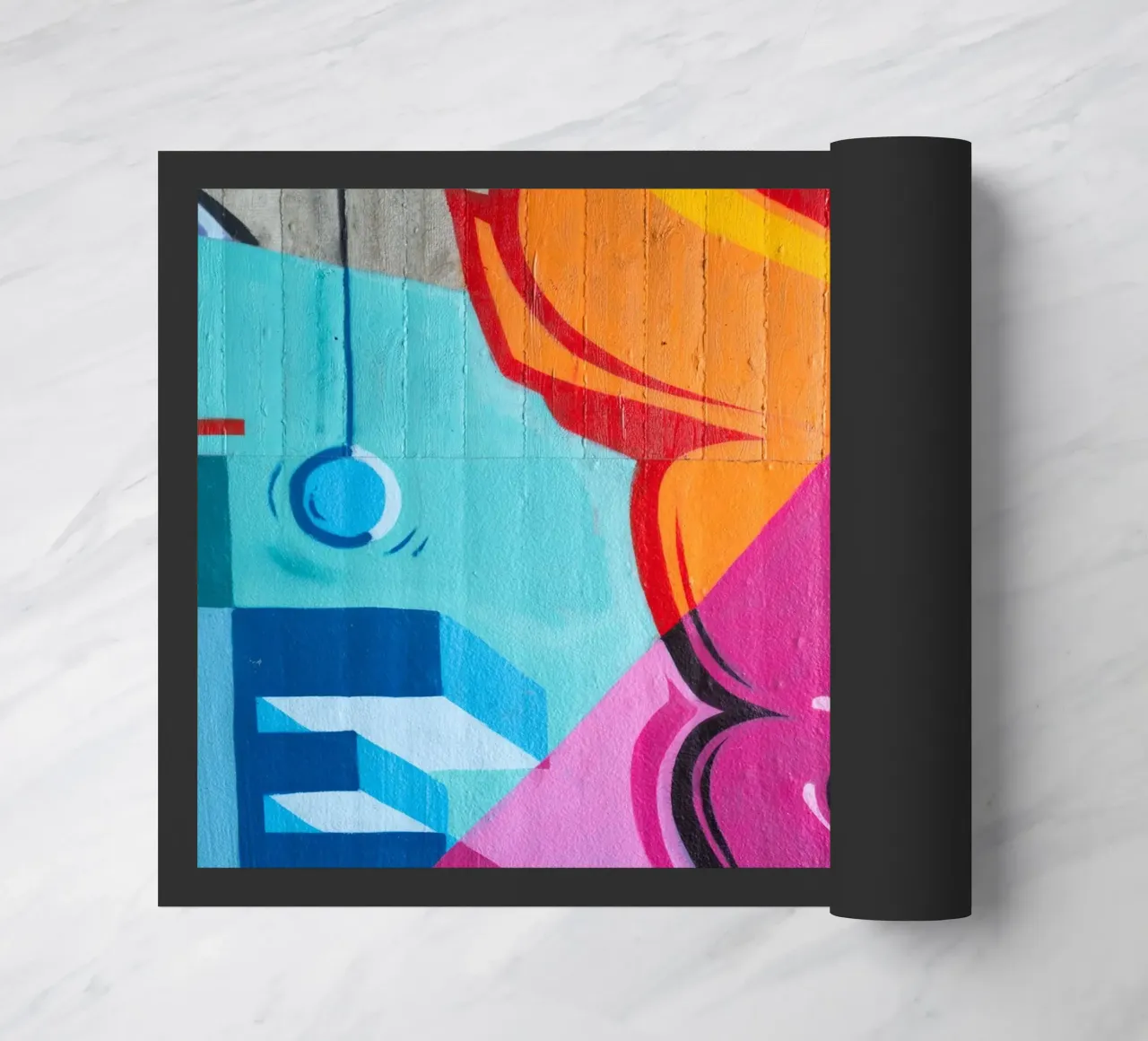 Graffiti zerbino da Flo Klein