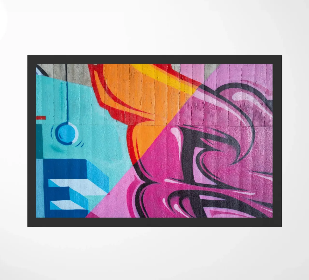 Graffiti zerbino da Flo Klein