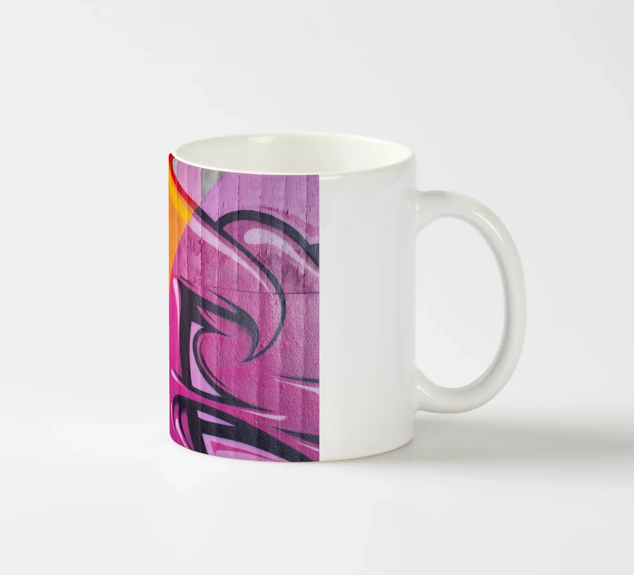 Graffiti tazza in ceramica da Flo Klein