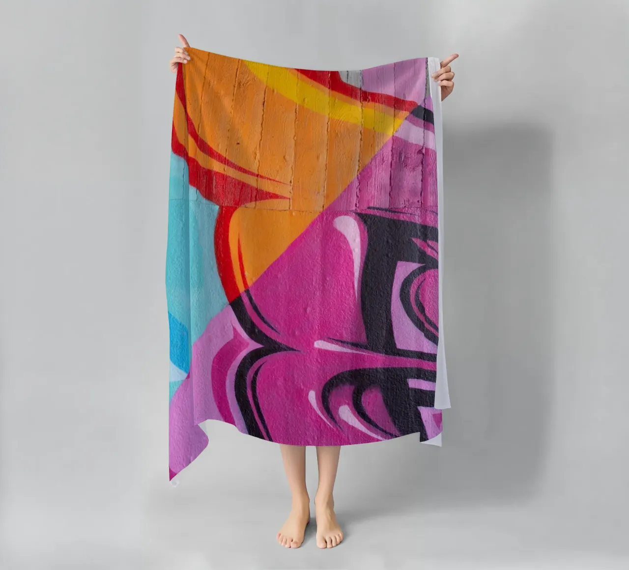 Graffiti telo mare da Flo Klein