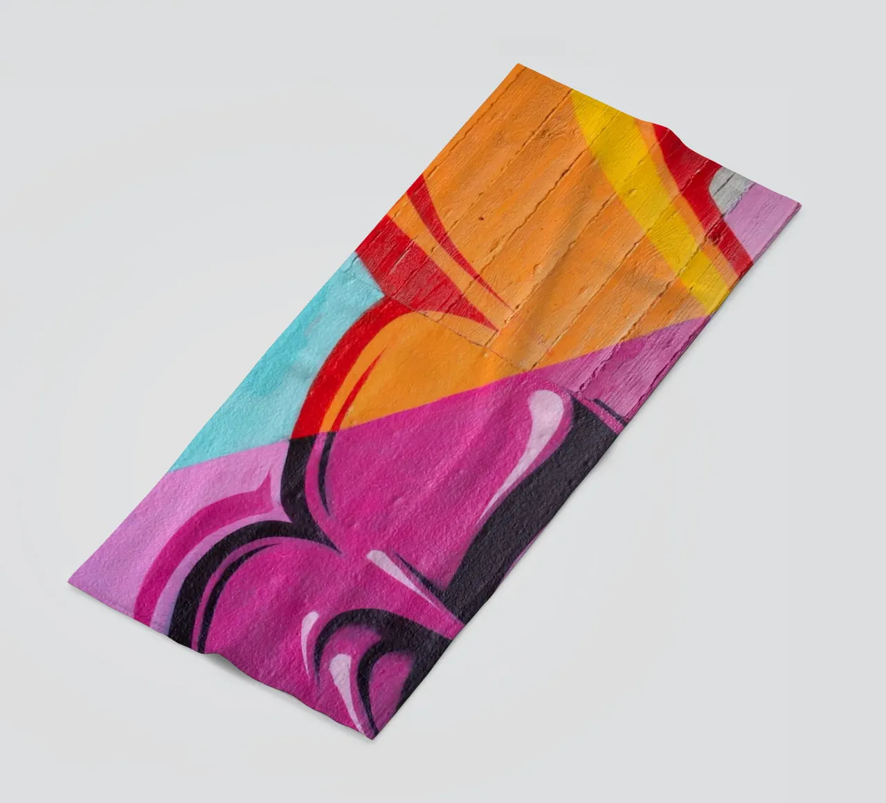 Graffiti telo mare da Flo Klein