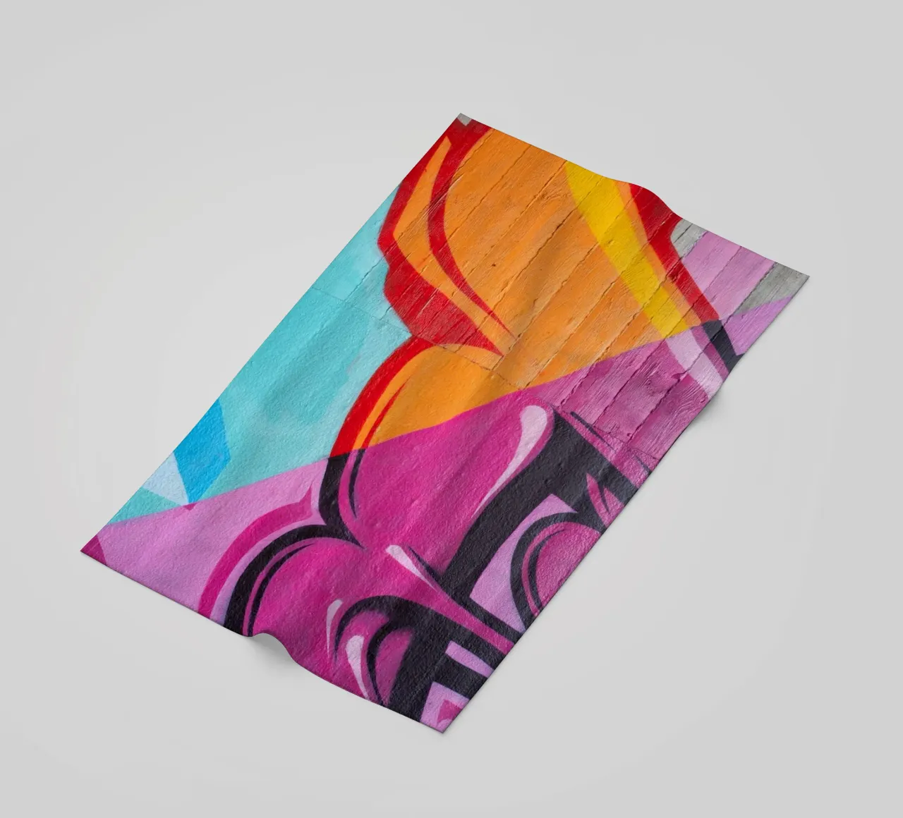 Graffiti telo mare da Flo Klein