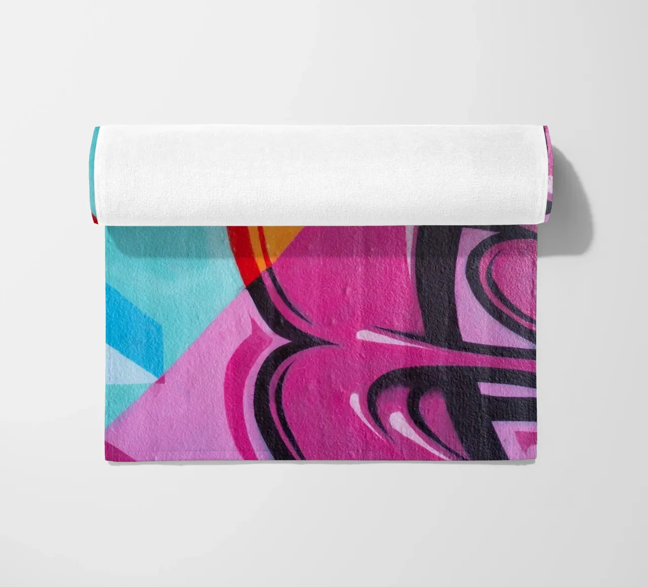 Graffiti telo mare da Flo Klein