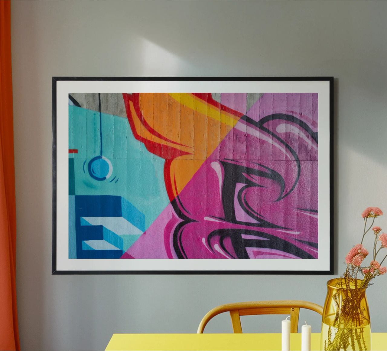 Graffiti poster de Flo Klein