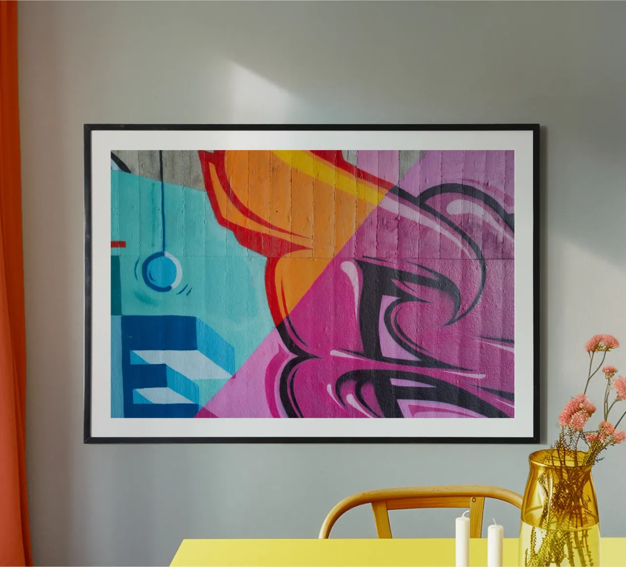 Graffiti poster da Flo Klein