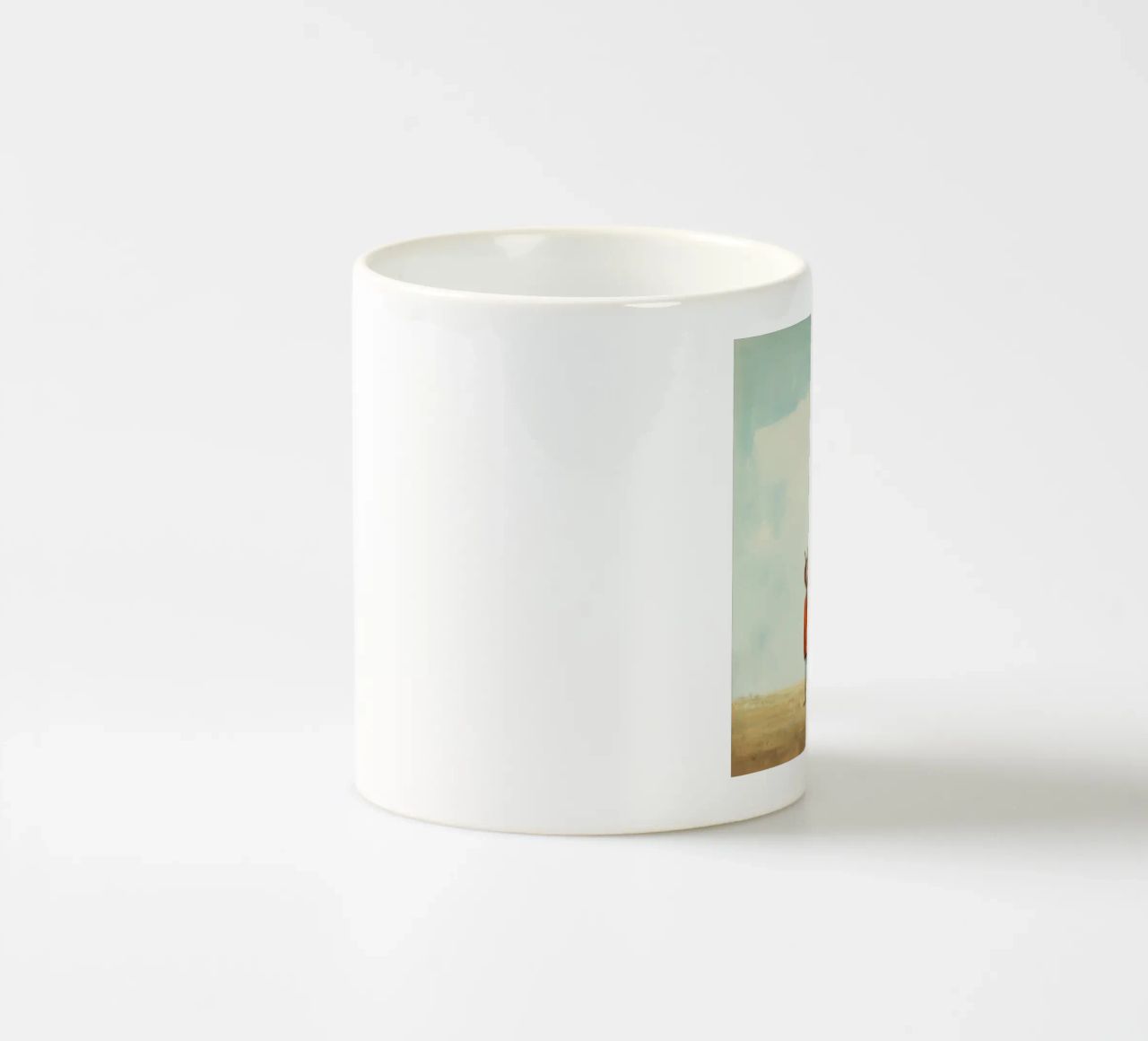 Zebra minima 1 tazza in ceramica da Minimal Animal Art