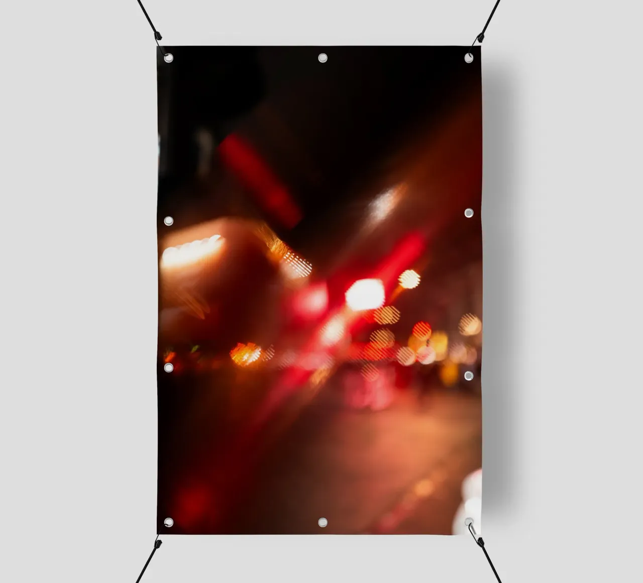 London Lights telo in pvc da Flo Klein