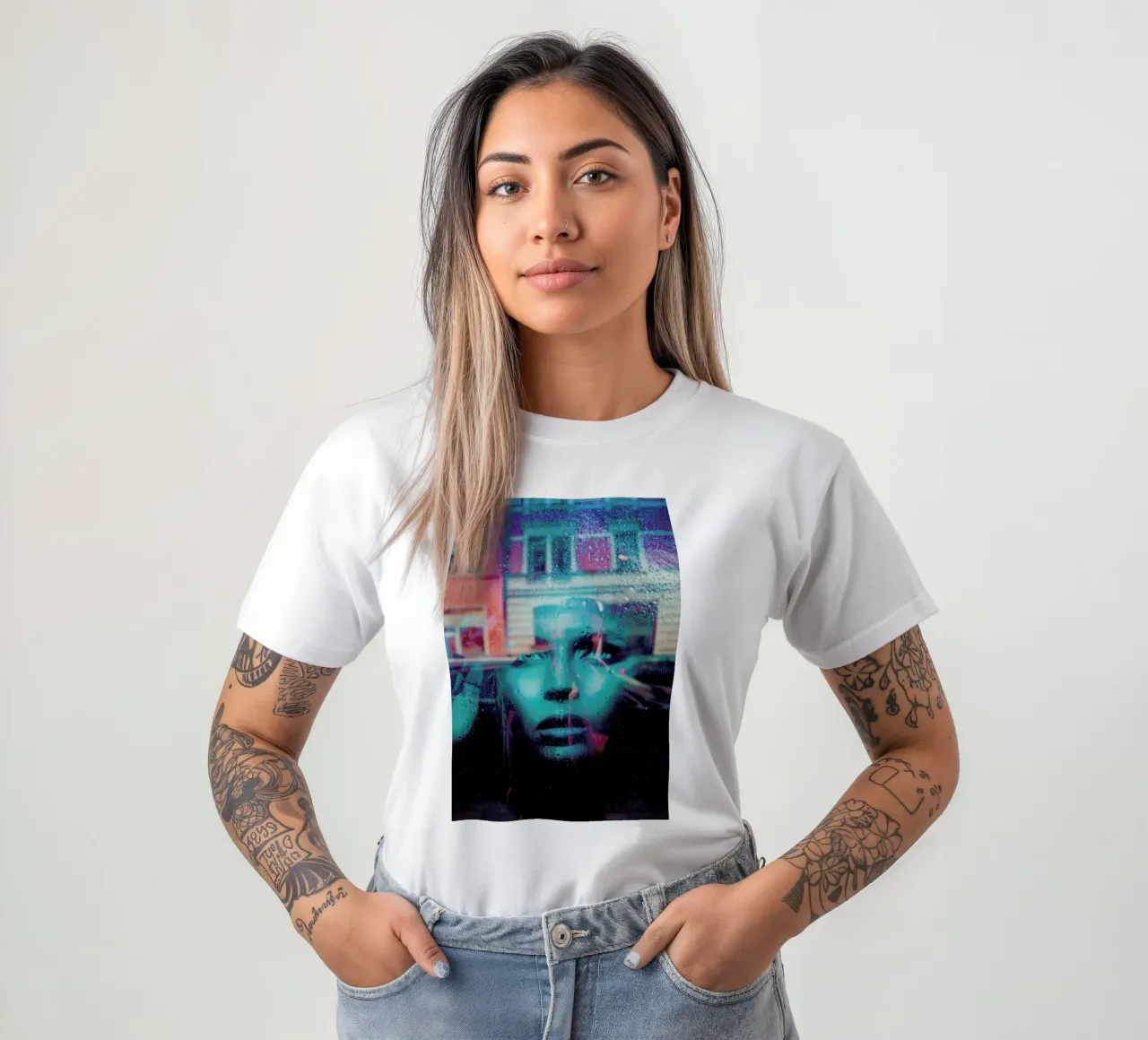 Selfie t-shirt da Flo Klein