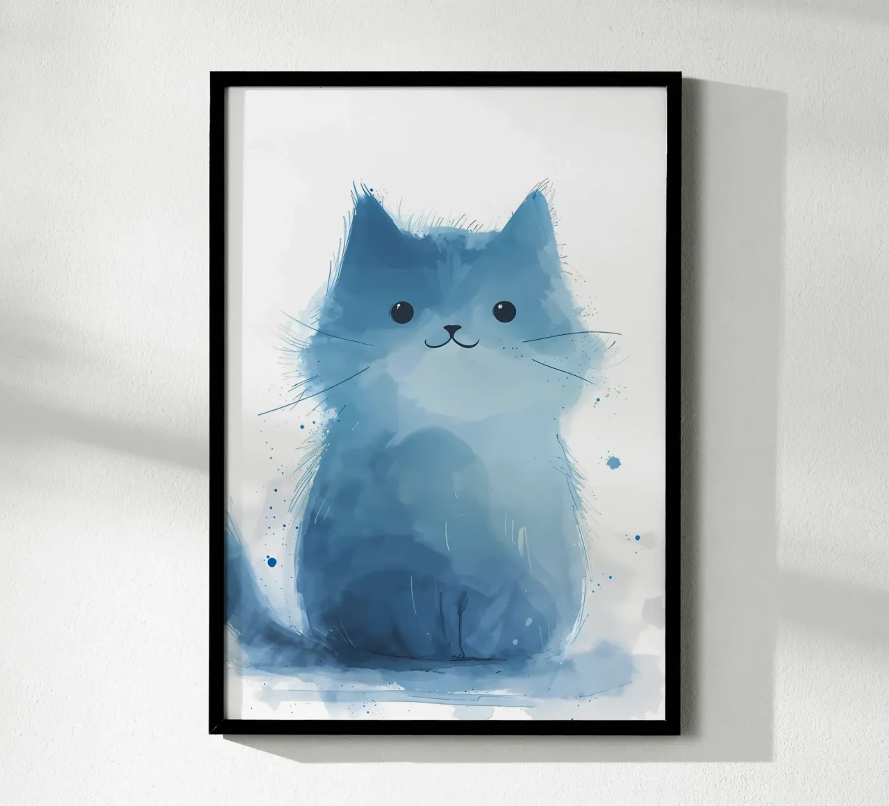 Blauer Farbton Kätzchen Hahnemühle von Manh beo