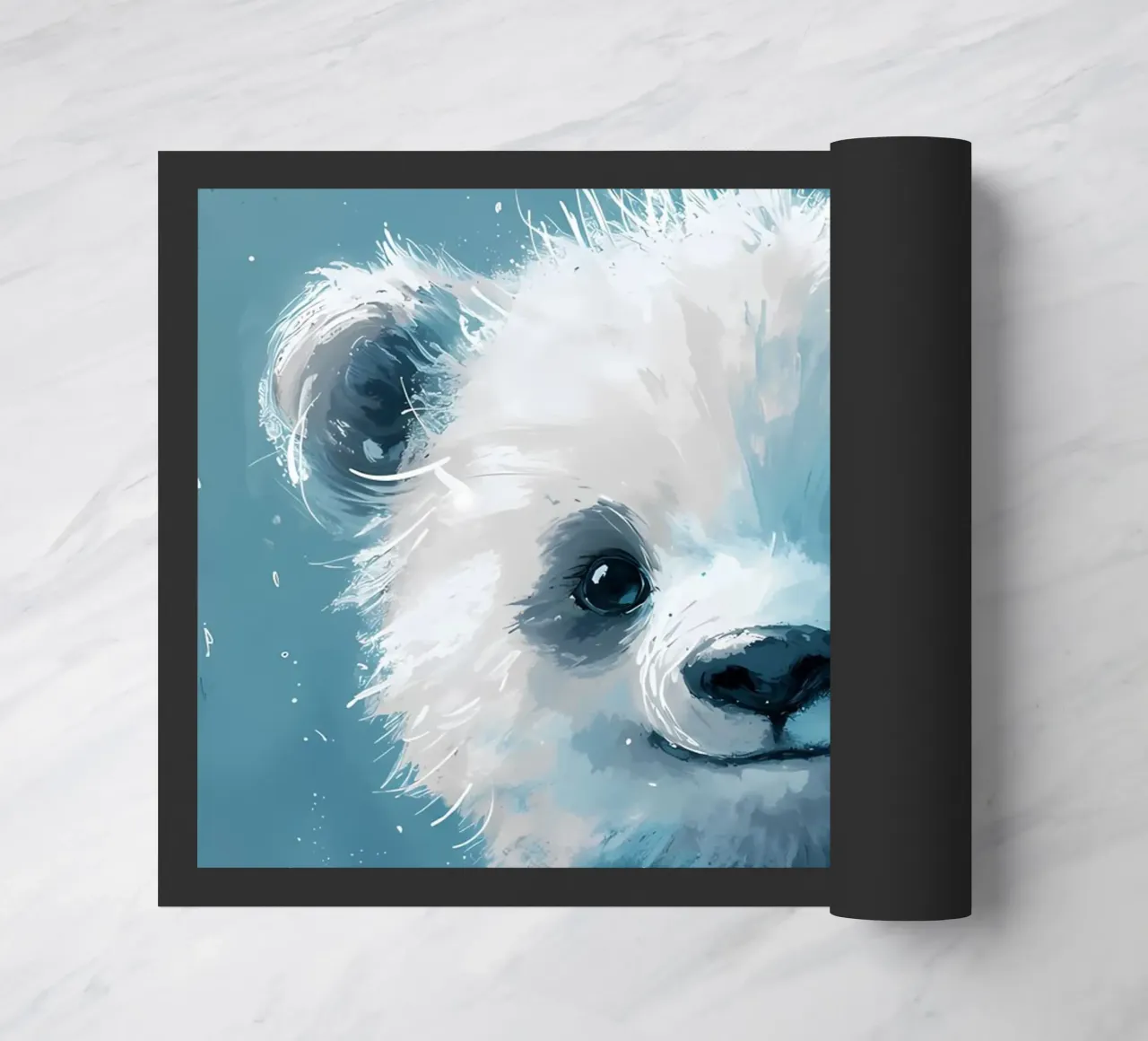Orso azzurro delle meraviglie zerbino da Manh beo