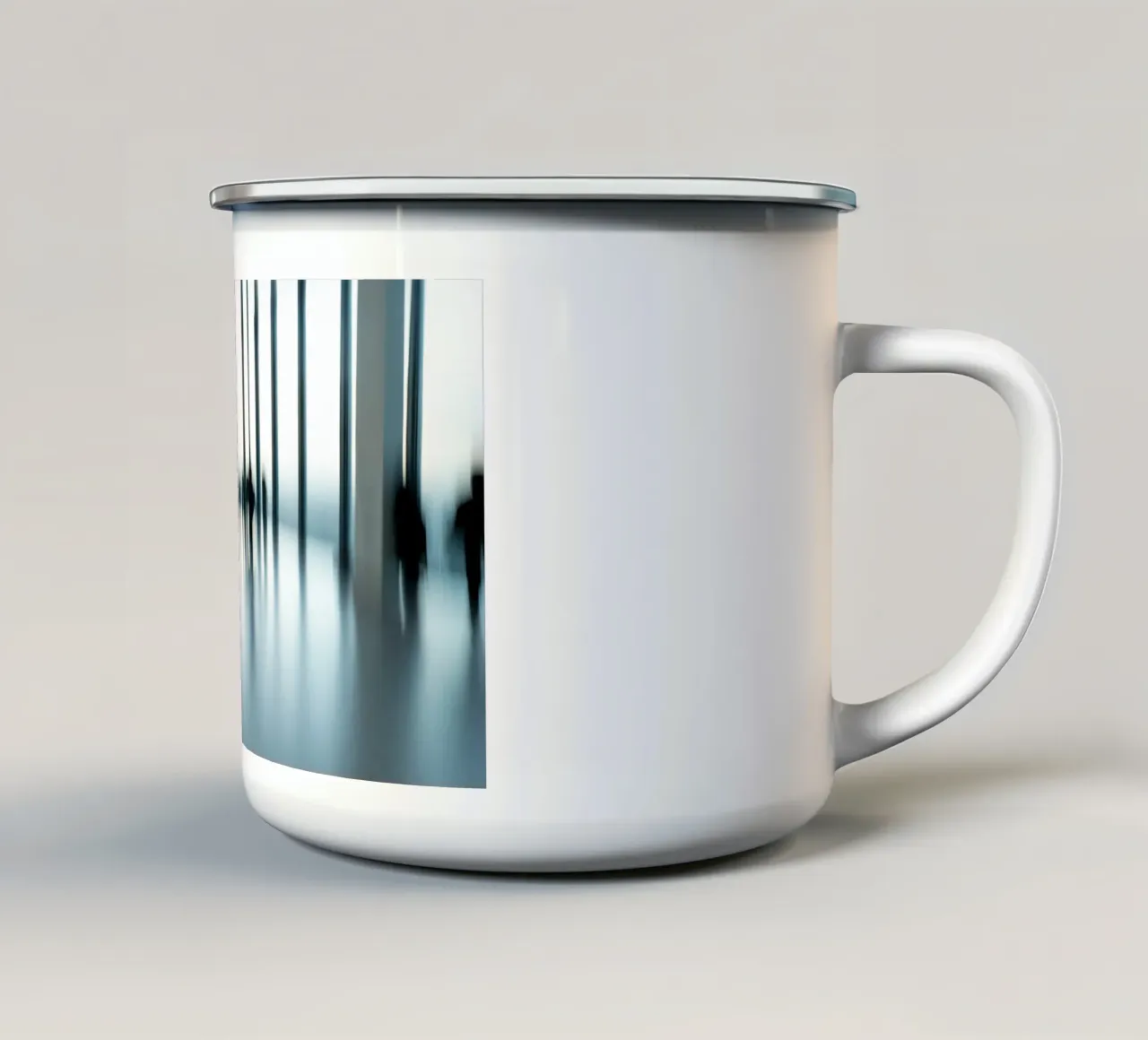 Abstract People tazza in smalto da Flo Klein
