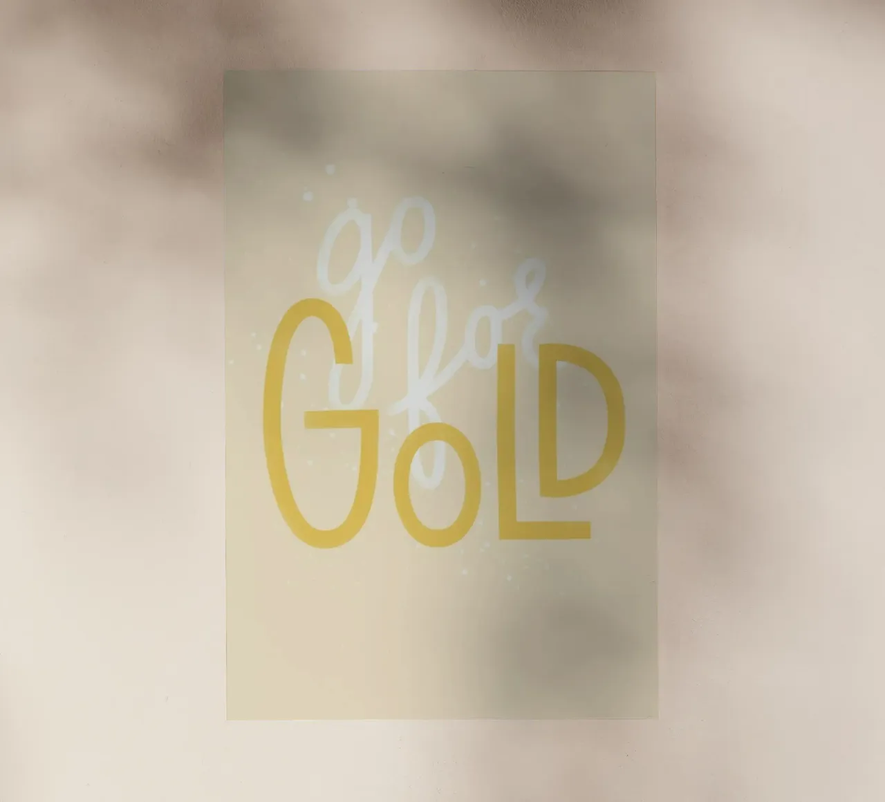 Go For Gold pellicola backlit da Summerchamps