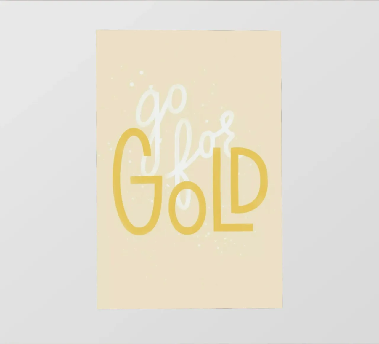 Go For Gold pellicola backlit da Summerchamps