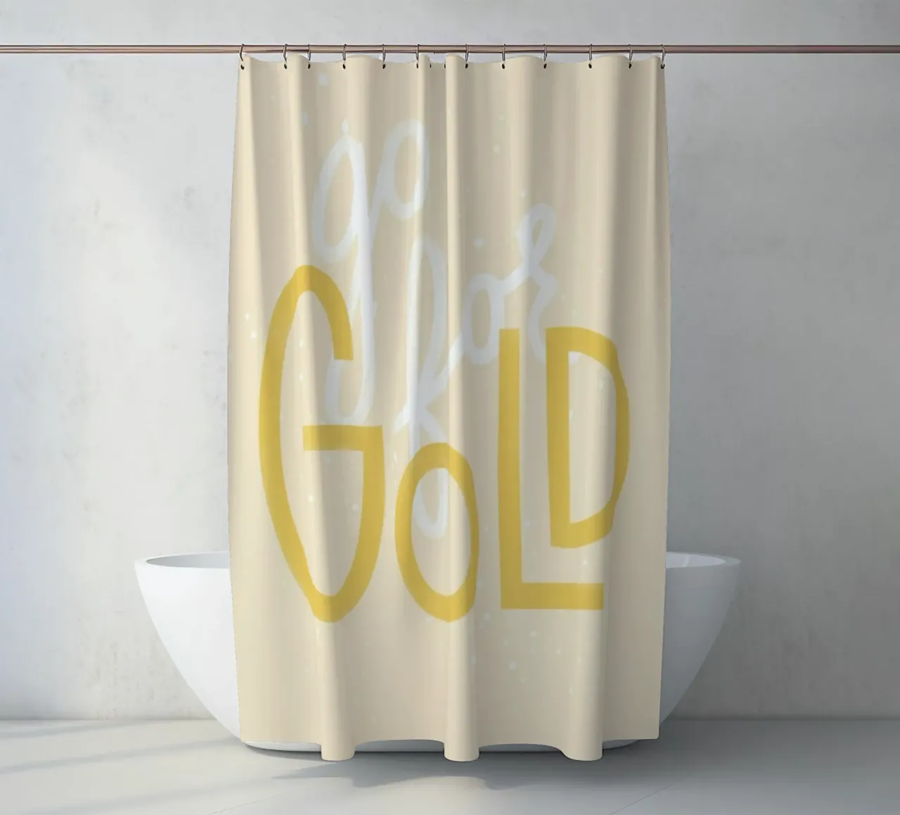 Go For Gold tenda da doccia da Summerchamps