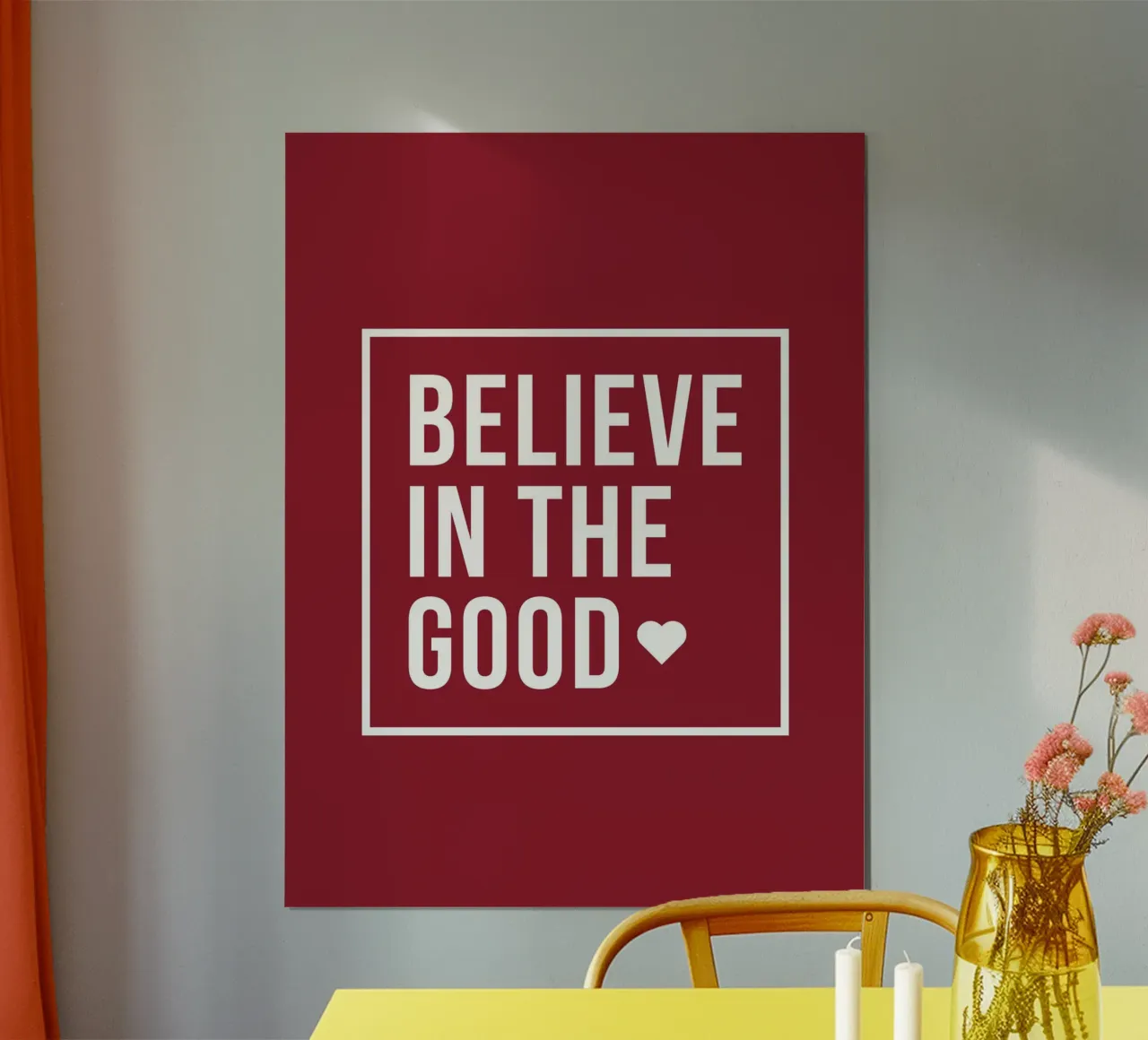 Daily Motivational Quotes poster con telaio in plastica da Dreamer10