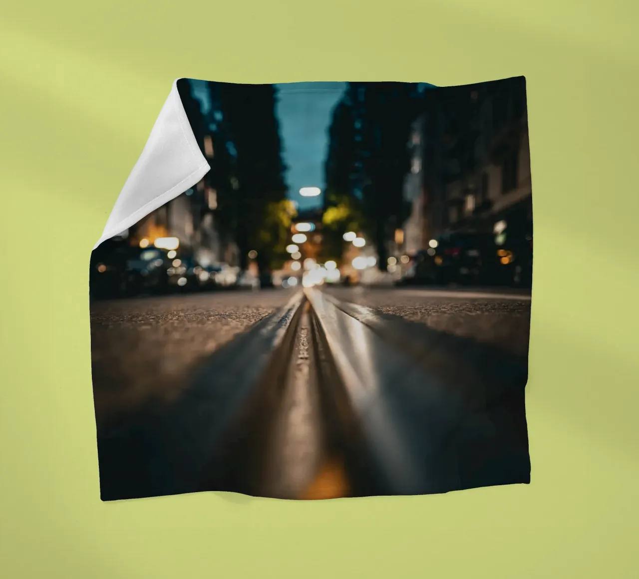 Streets Fleecedecke von Flo Klein