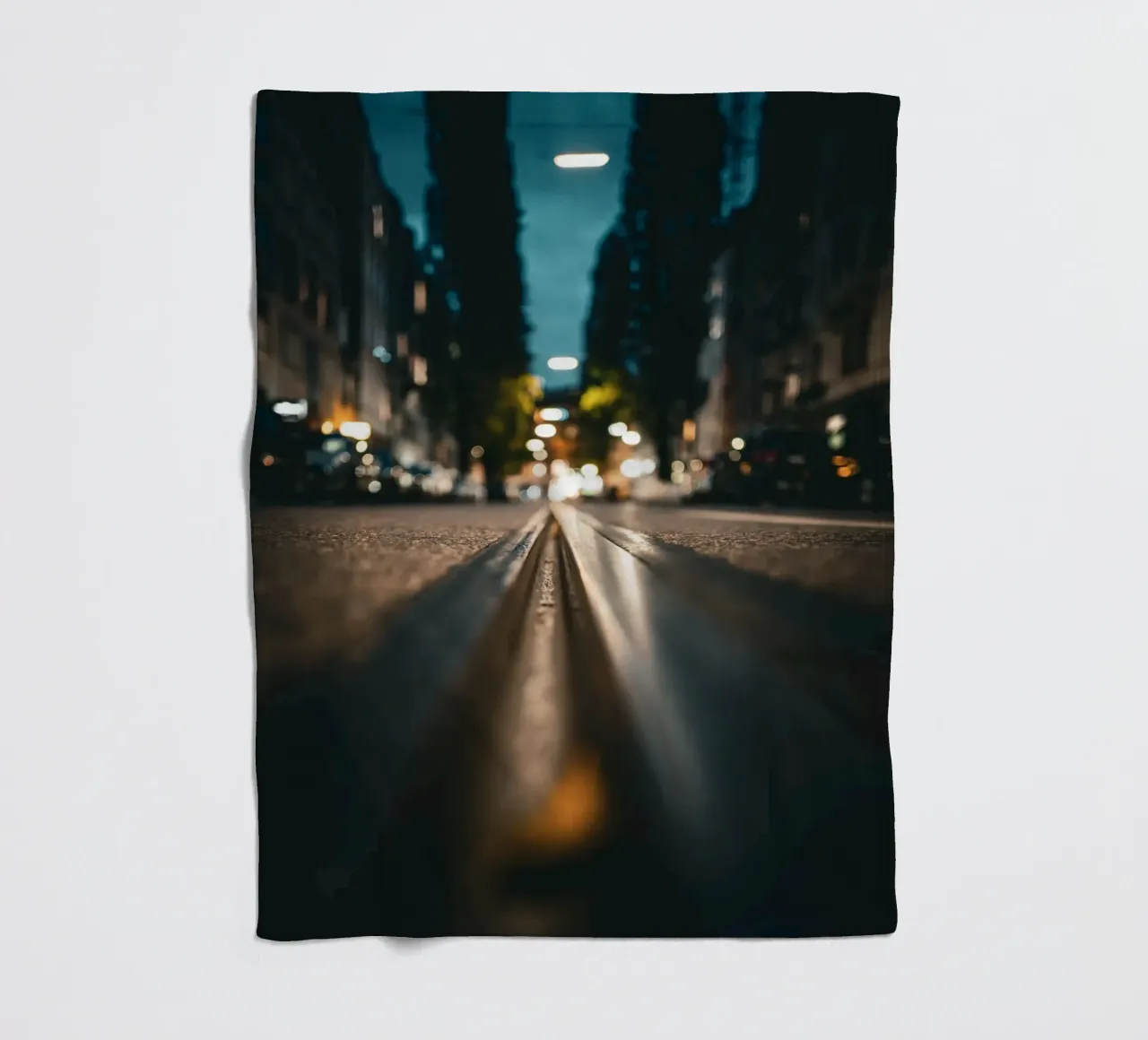 Streets Fleecedecke von Flo Klein