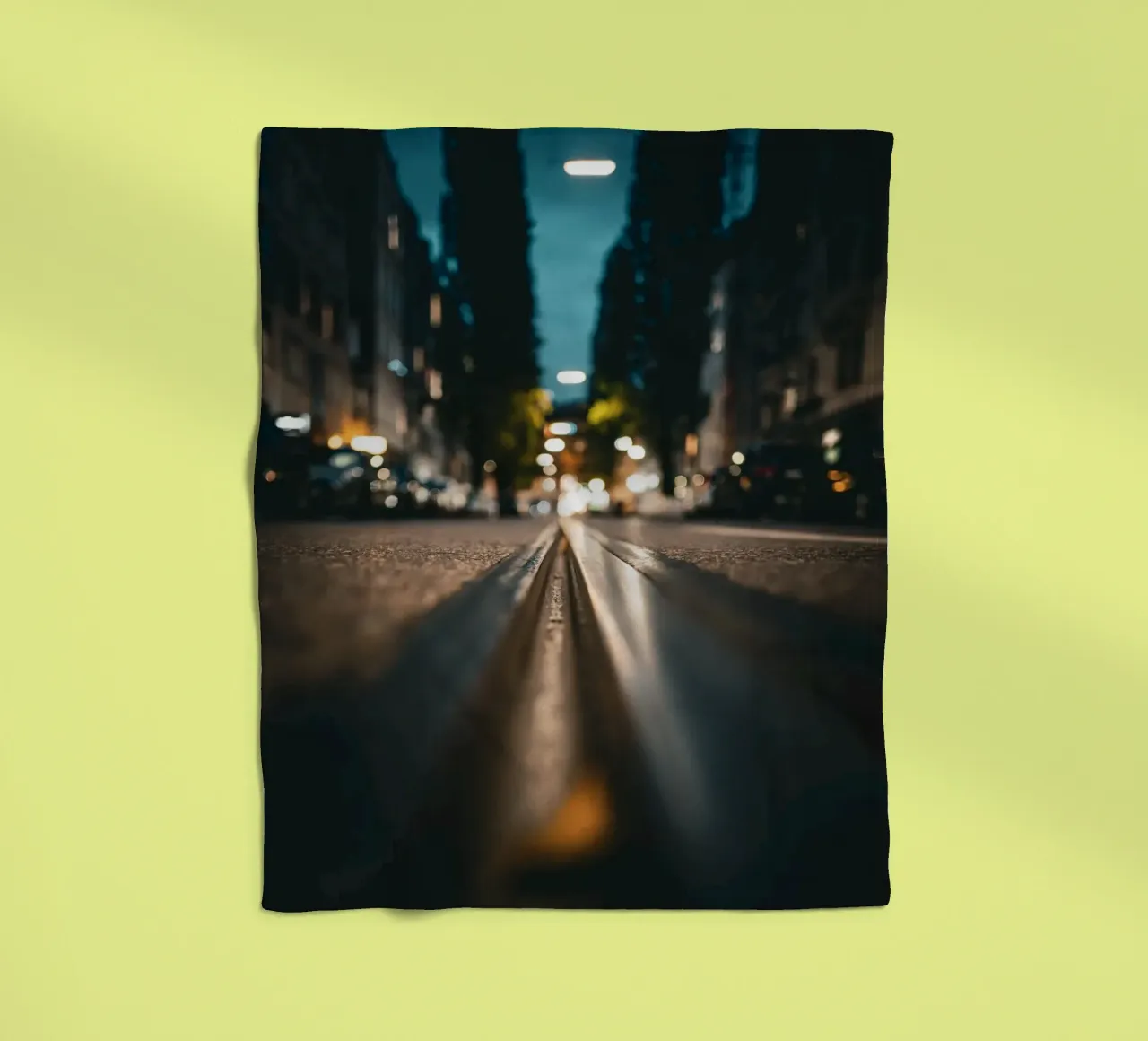 Streets Fleecedecke von Flo Klein