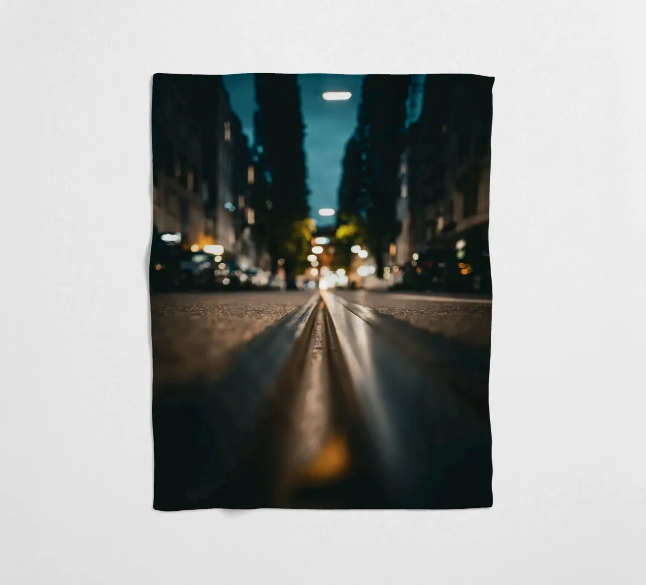 Streets Fleecedecke von Flo Klein