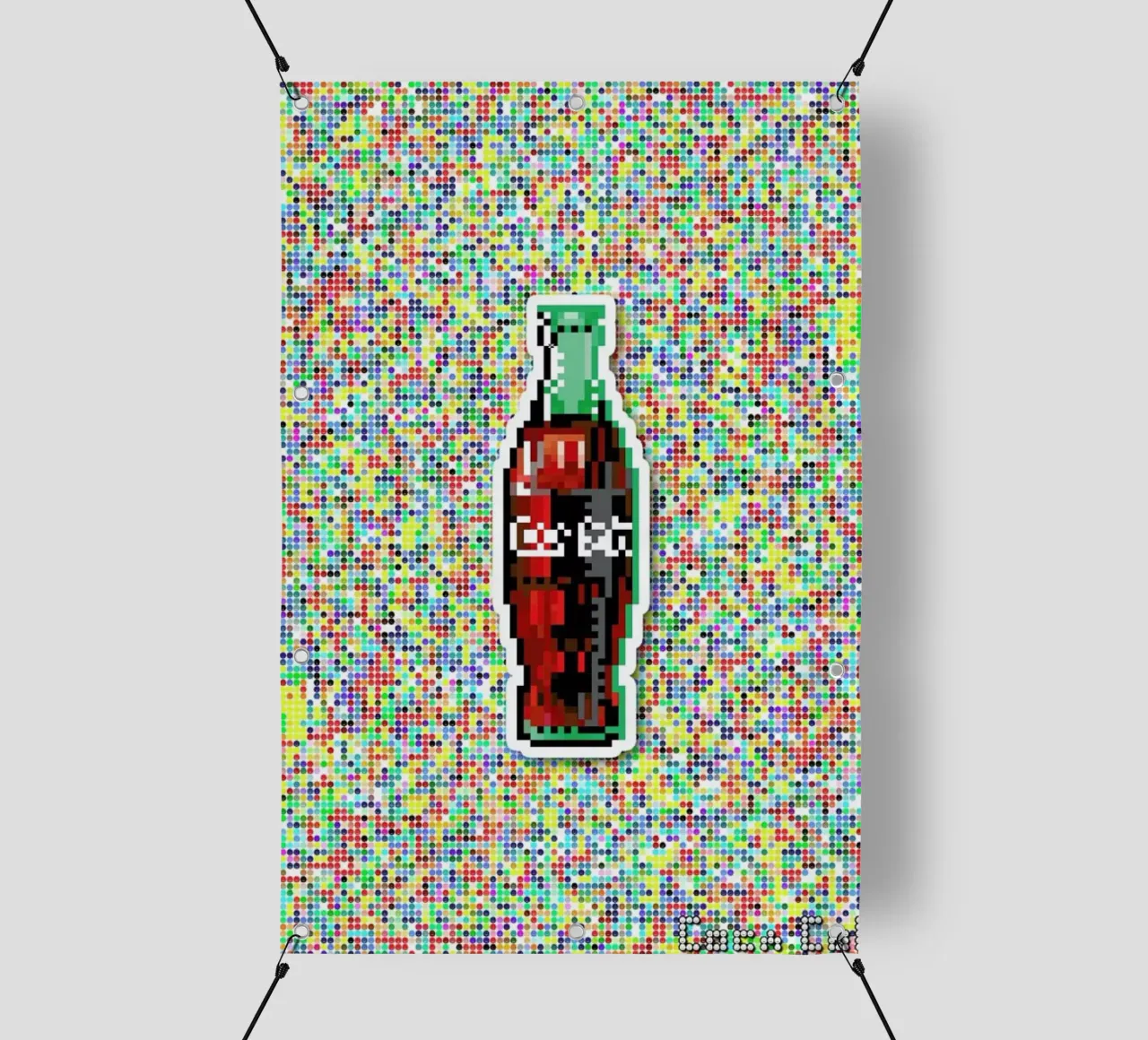 The Coca-Cola telo in pvc da Joo Jae Bum