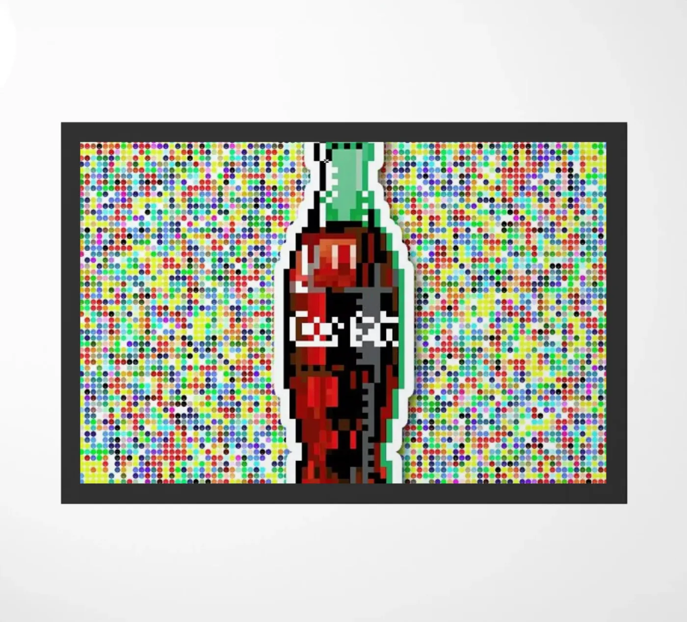 The Coca-Cola doormat by Joo Jae Bum