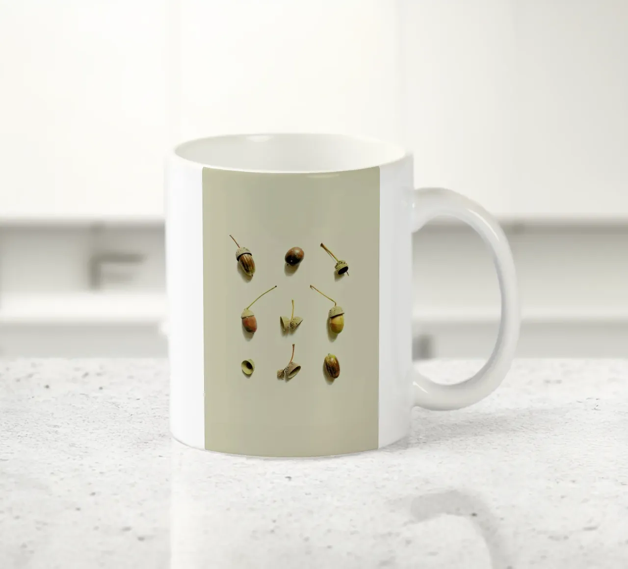 COMPOSIZIONE GHIANDE I tazza in ceramica da Elena Veronese