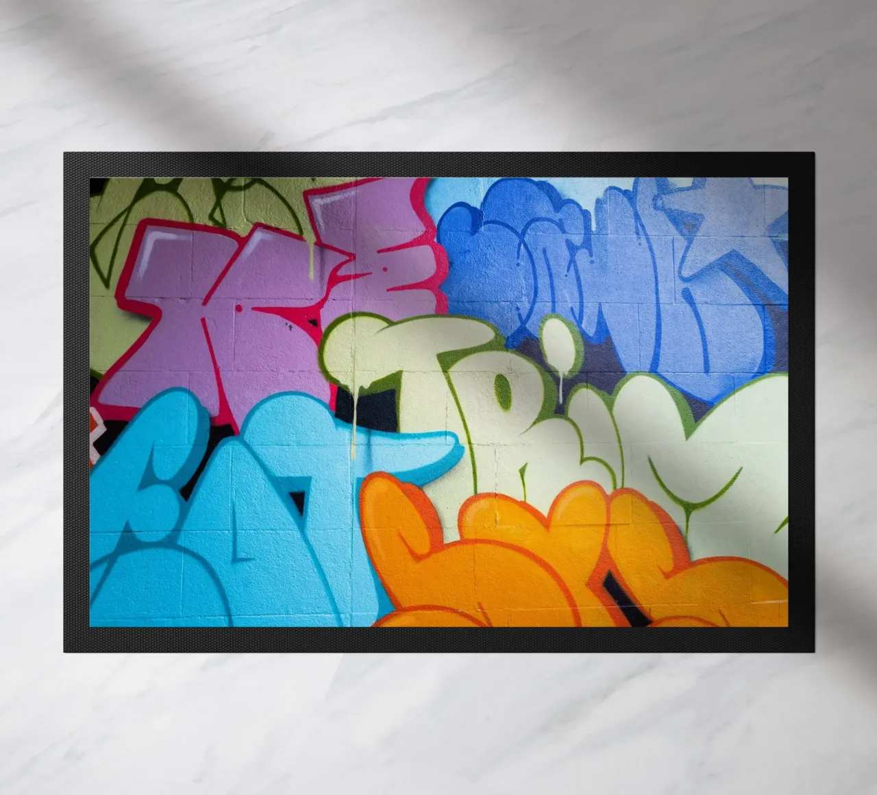 Graffitti Wall zerbino da Flo Klein