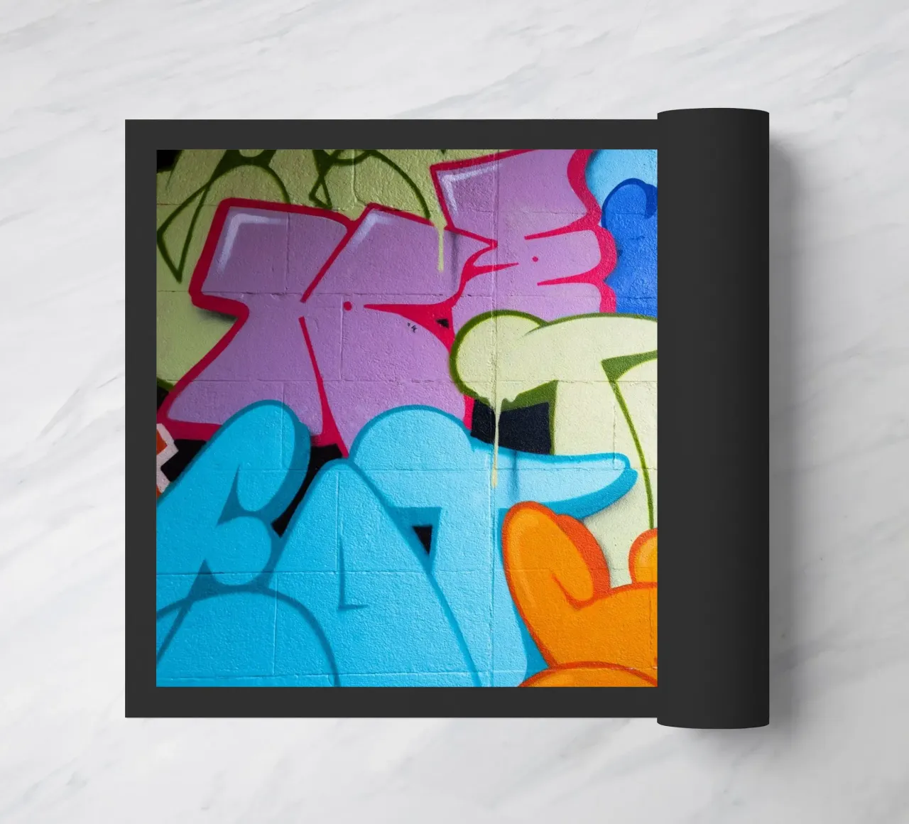 Graffitti Wall zerbino da Flo Klein