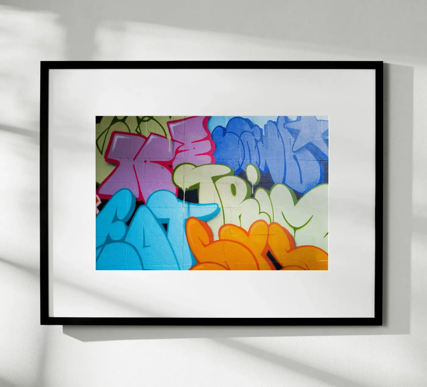 Graffitti Wall poster da UrbanART