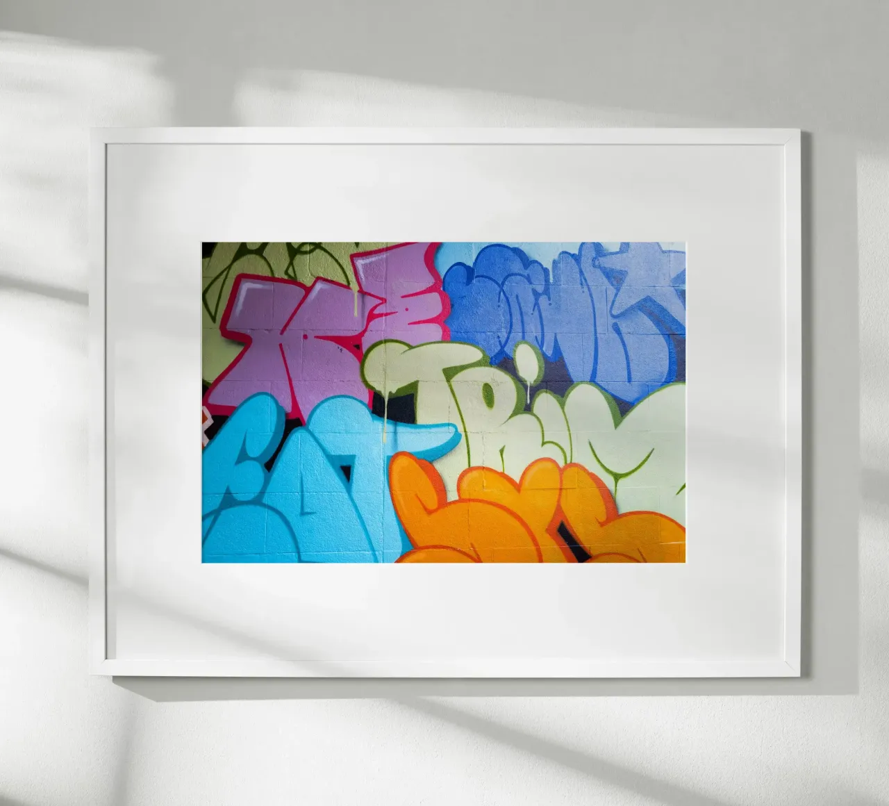 Graffitti Wall poster da Flo Klein