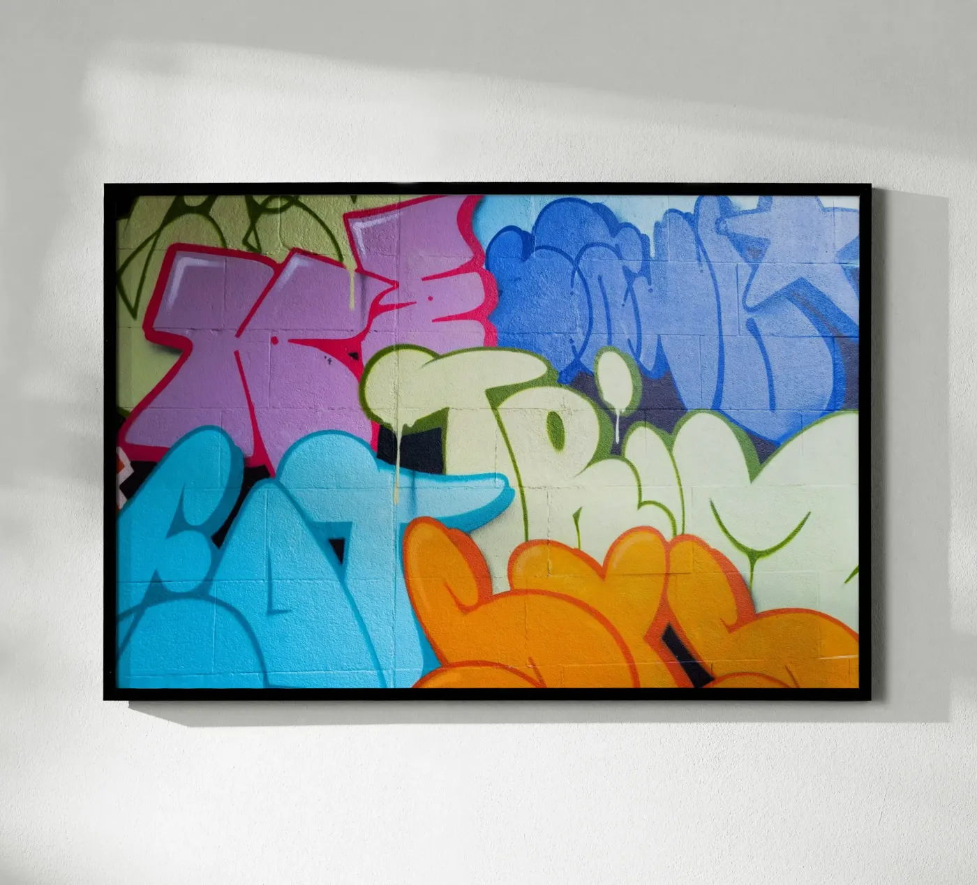 Graffitti Wall poster da UrbanART
