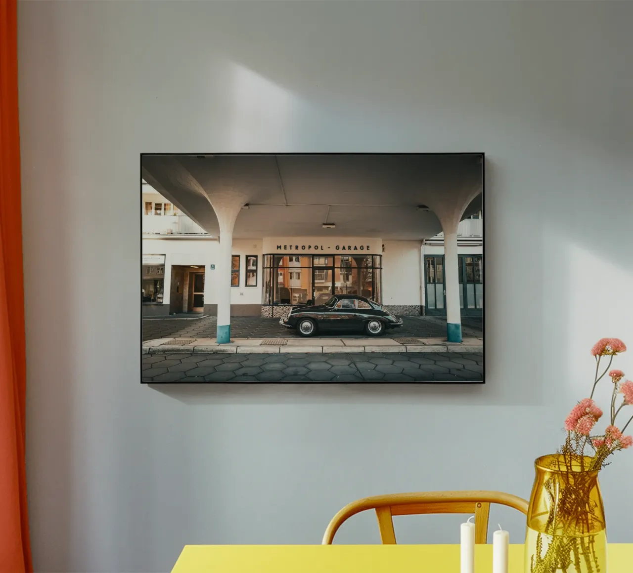 Porsche plexiglass da Flo Klein