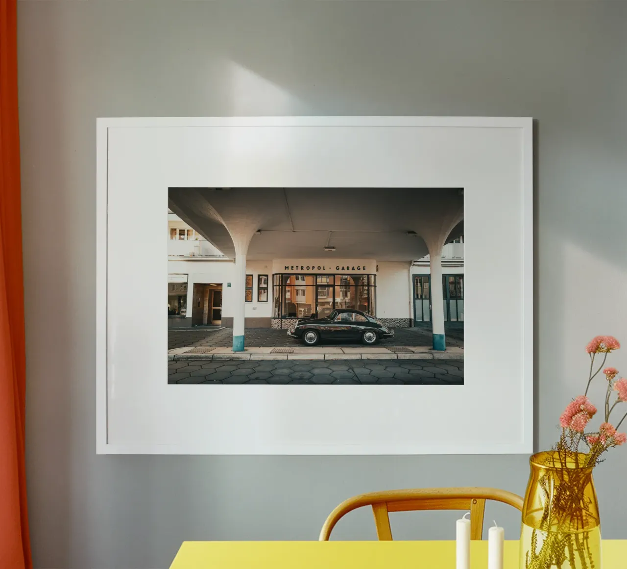 Porsche poster da Flo Klein