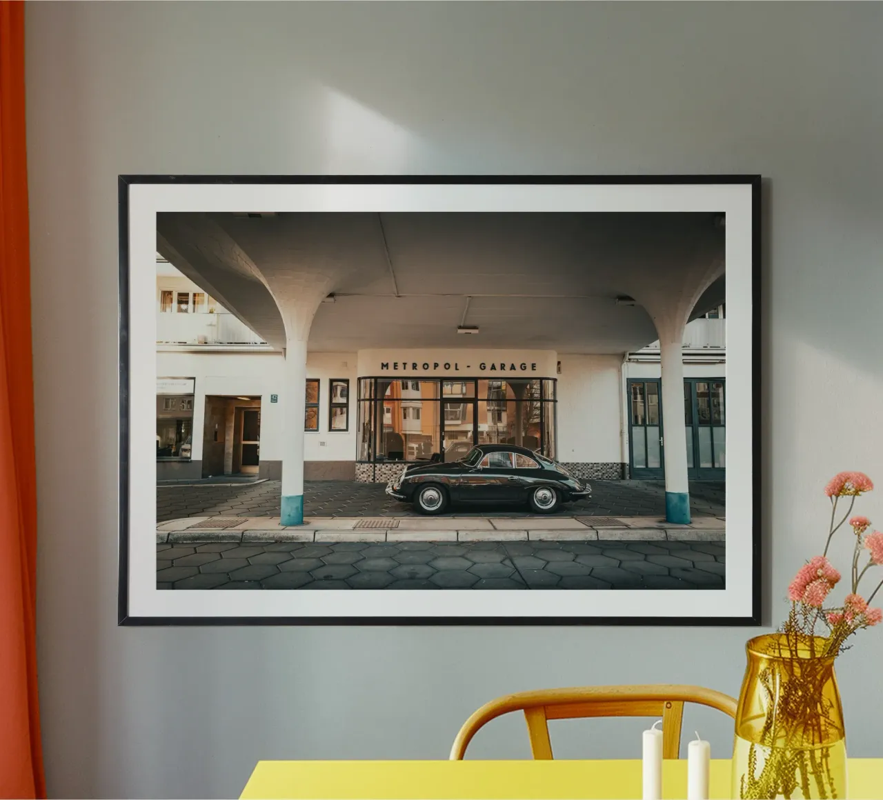 Porsche poster da Flo Klein