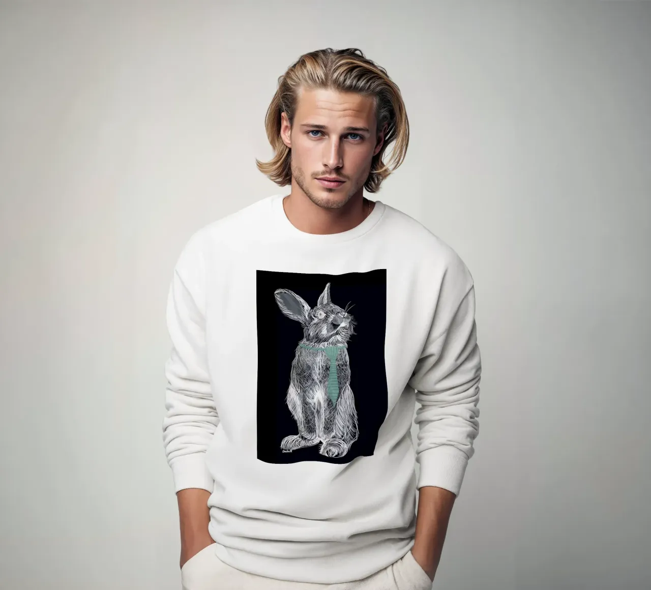 Fancy Rabbit felpa da Amalia Restrepo