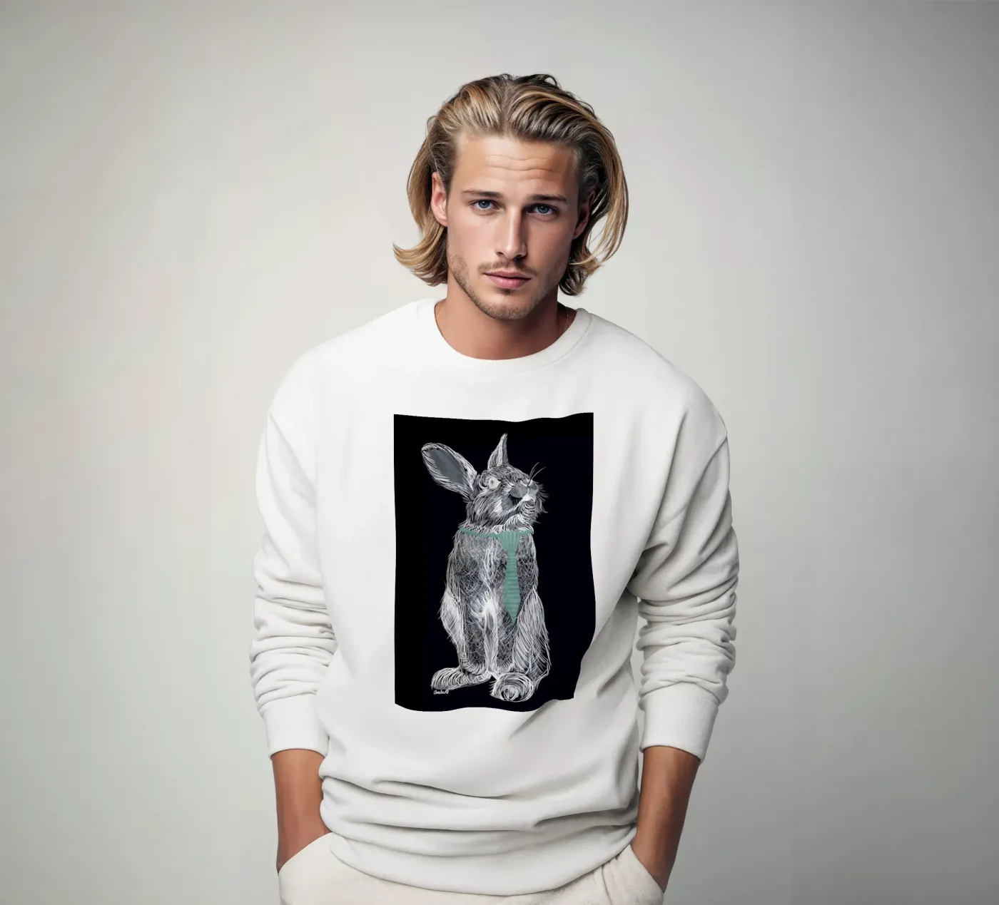 Fancy Rabbit sweat de Amalia Restrepo
