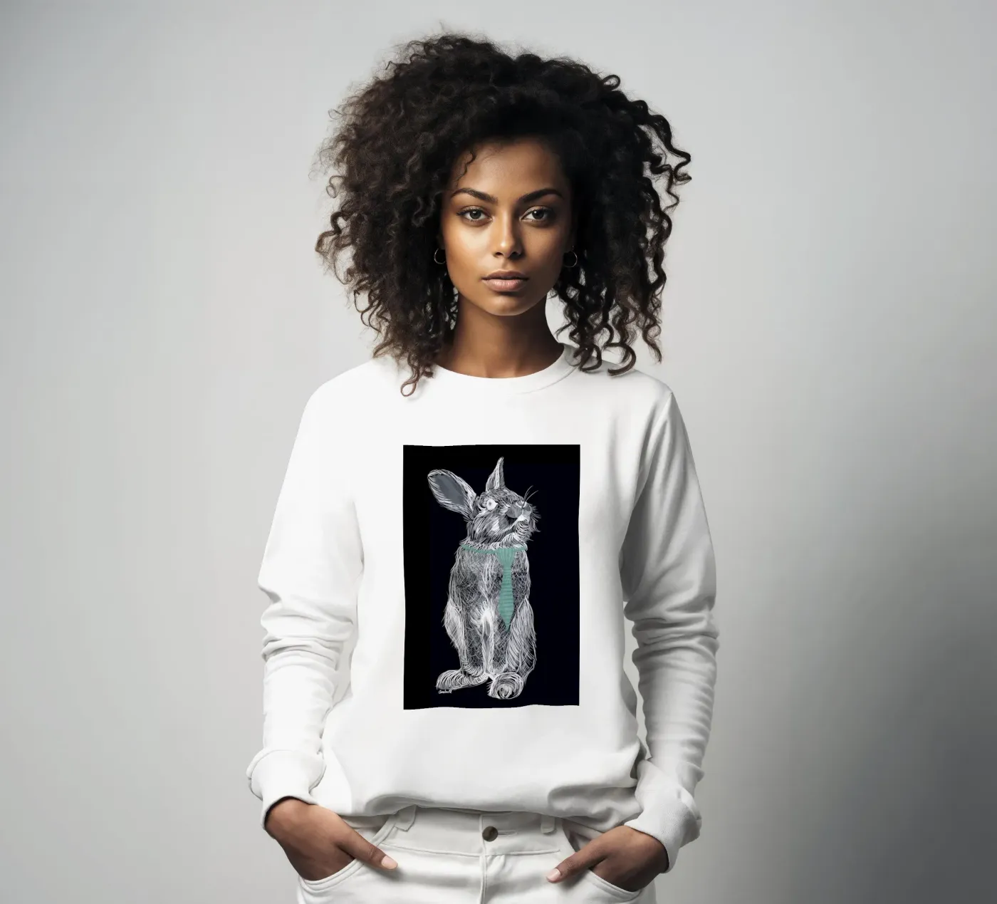 Fancy Rabbit sweat de Amalia Restrepo
