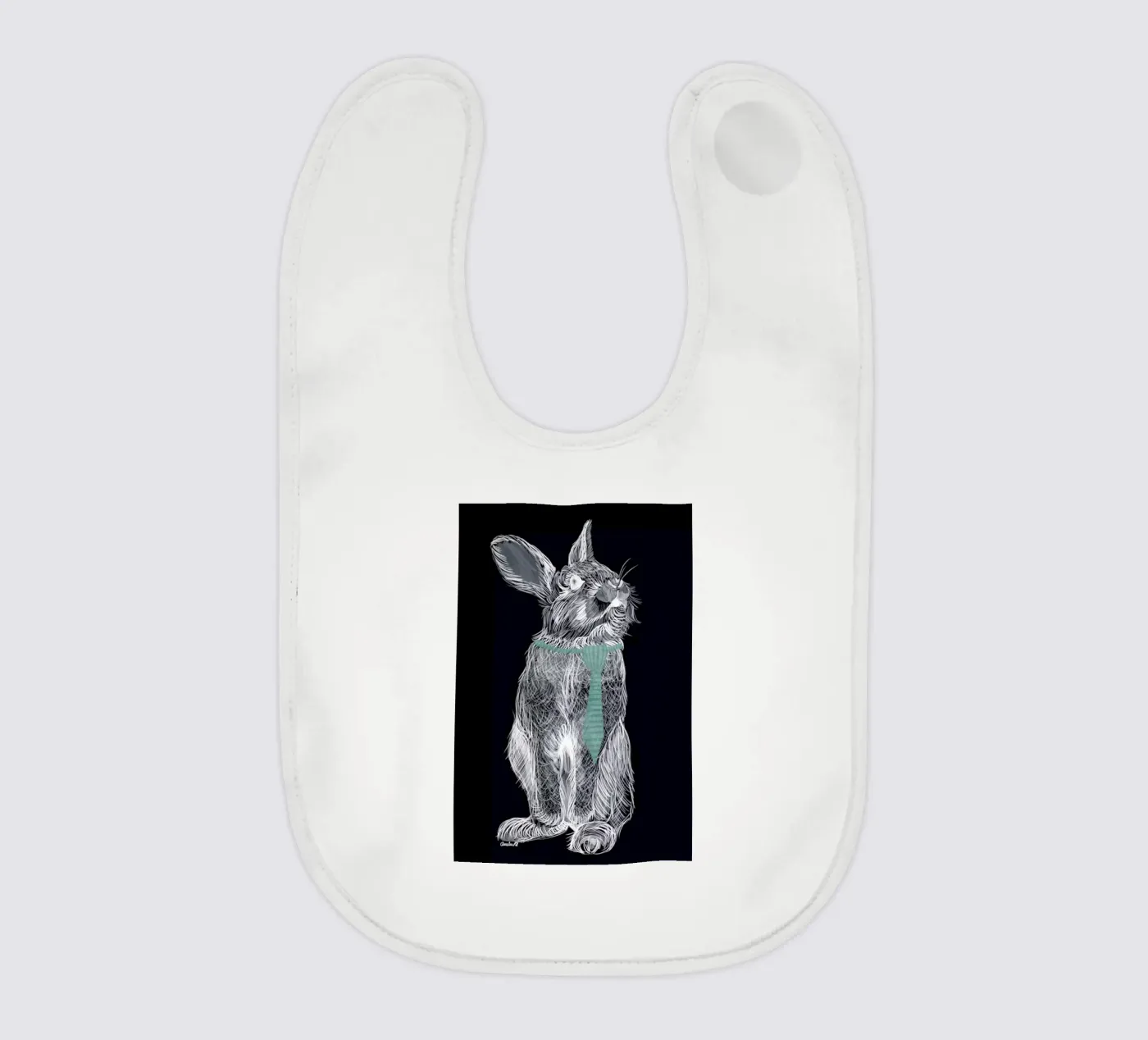 Fancy Rabbit bavaglino da Amalia Restrepo