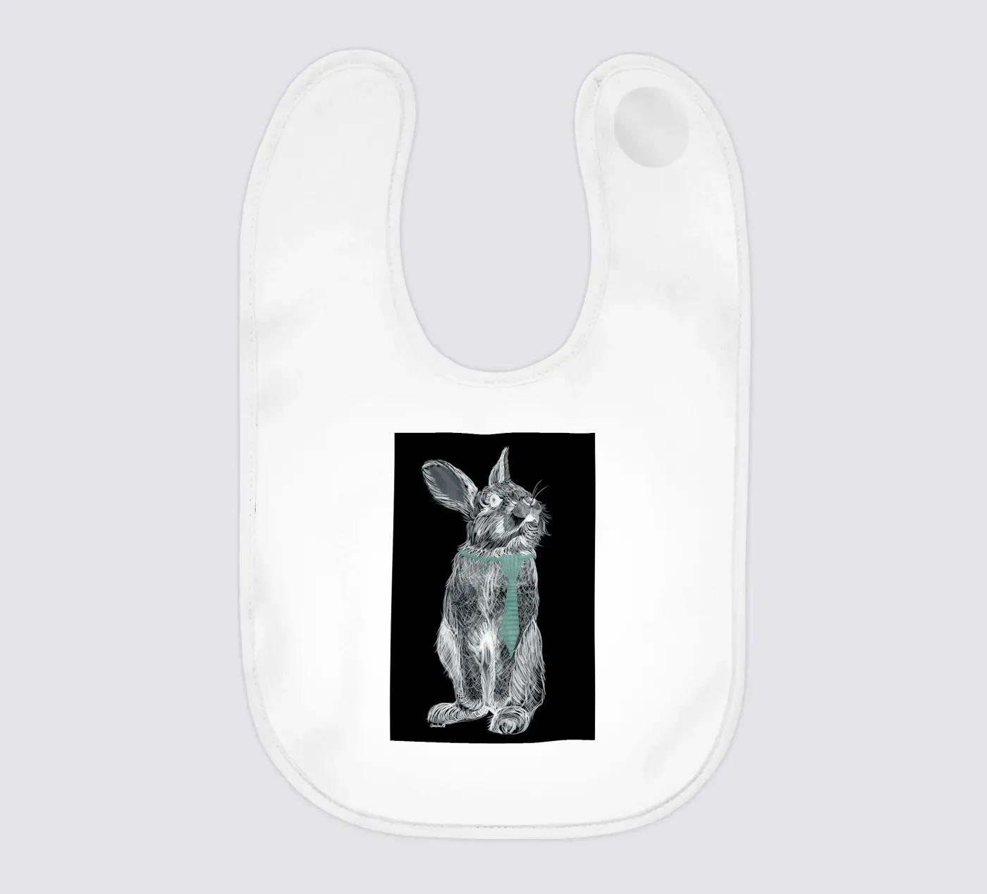 Fancy Rabbit bavaglino da Amalia Restrepo