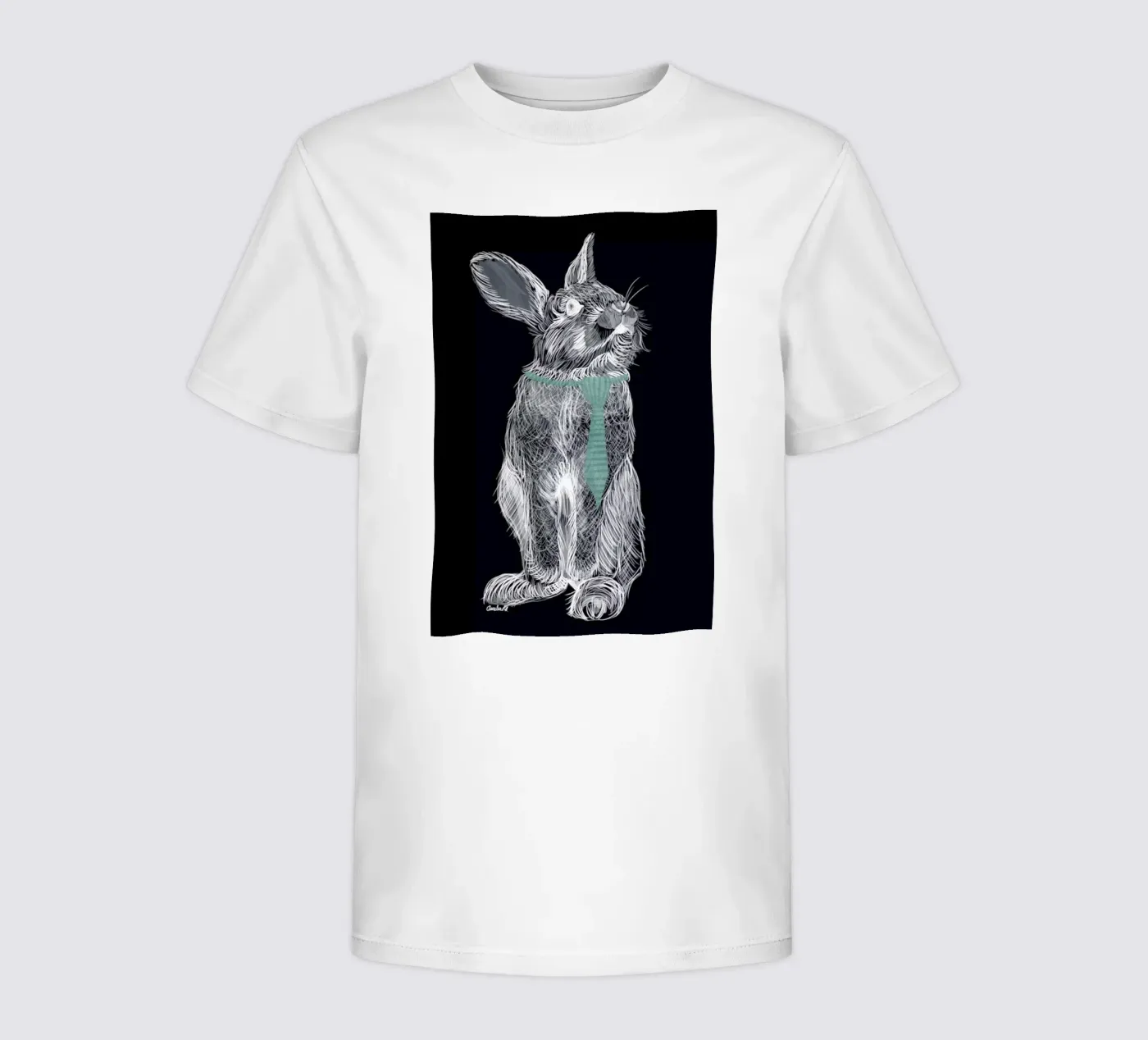 Fancy Rabbit t-shirt bambini da Amalia Restrepo