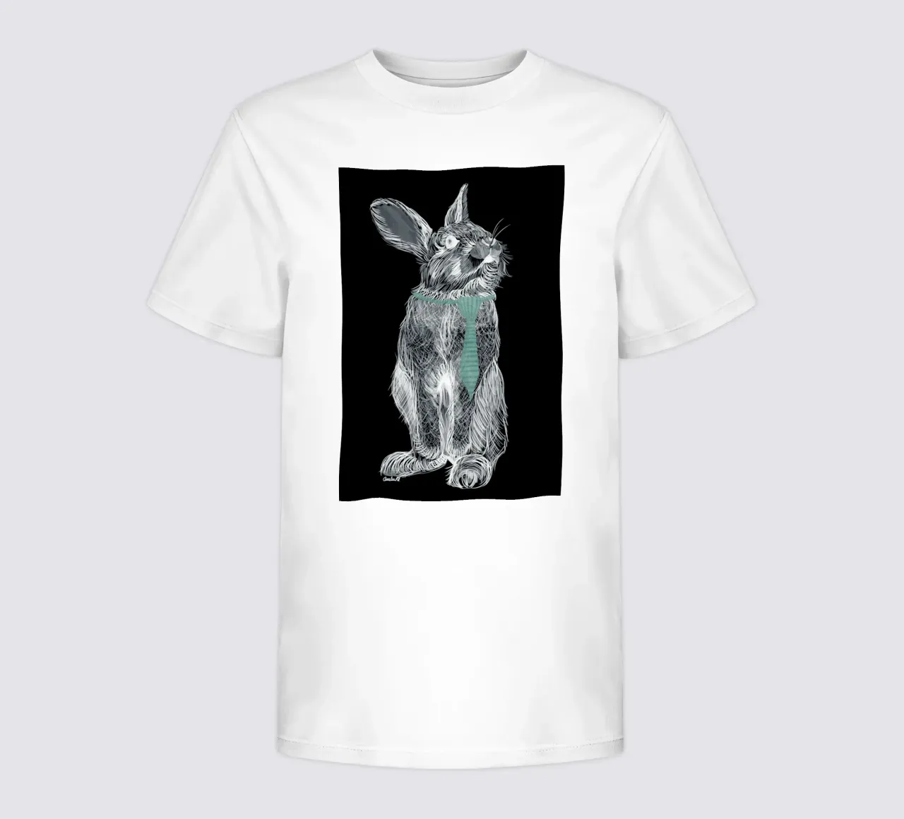 Fancy Rabbit t-shirt bambini da Amalia Restrepo